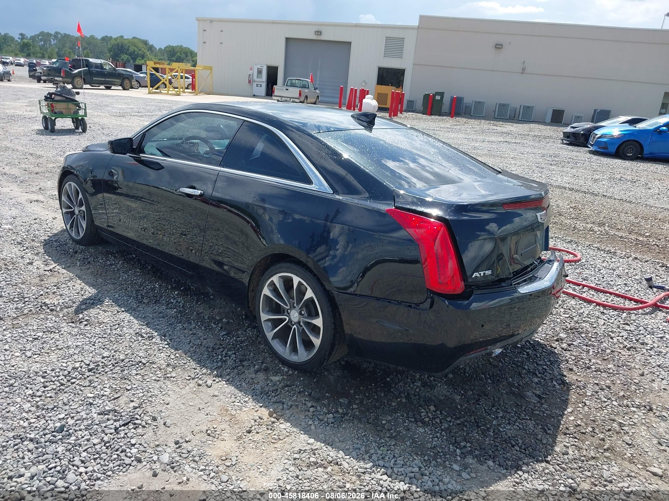 2015 Cadillac Ats Luxury Черный vin: 1G6AB1RX1F0126108