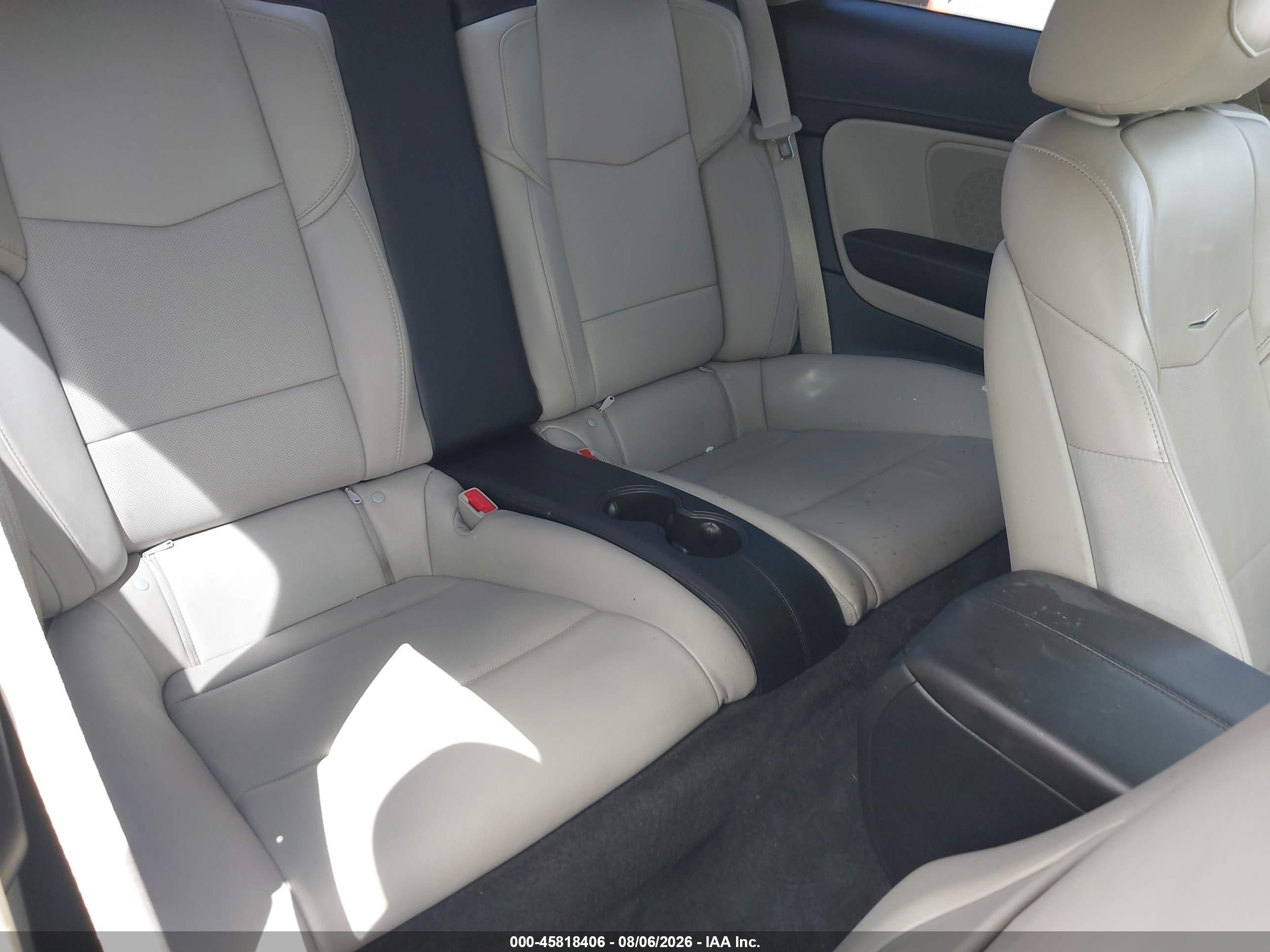 2015 Cadillac Ats Luxury Черный vin: 1G6AB1RX1F0126108
