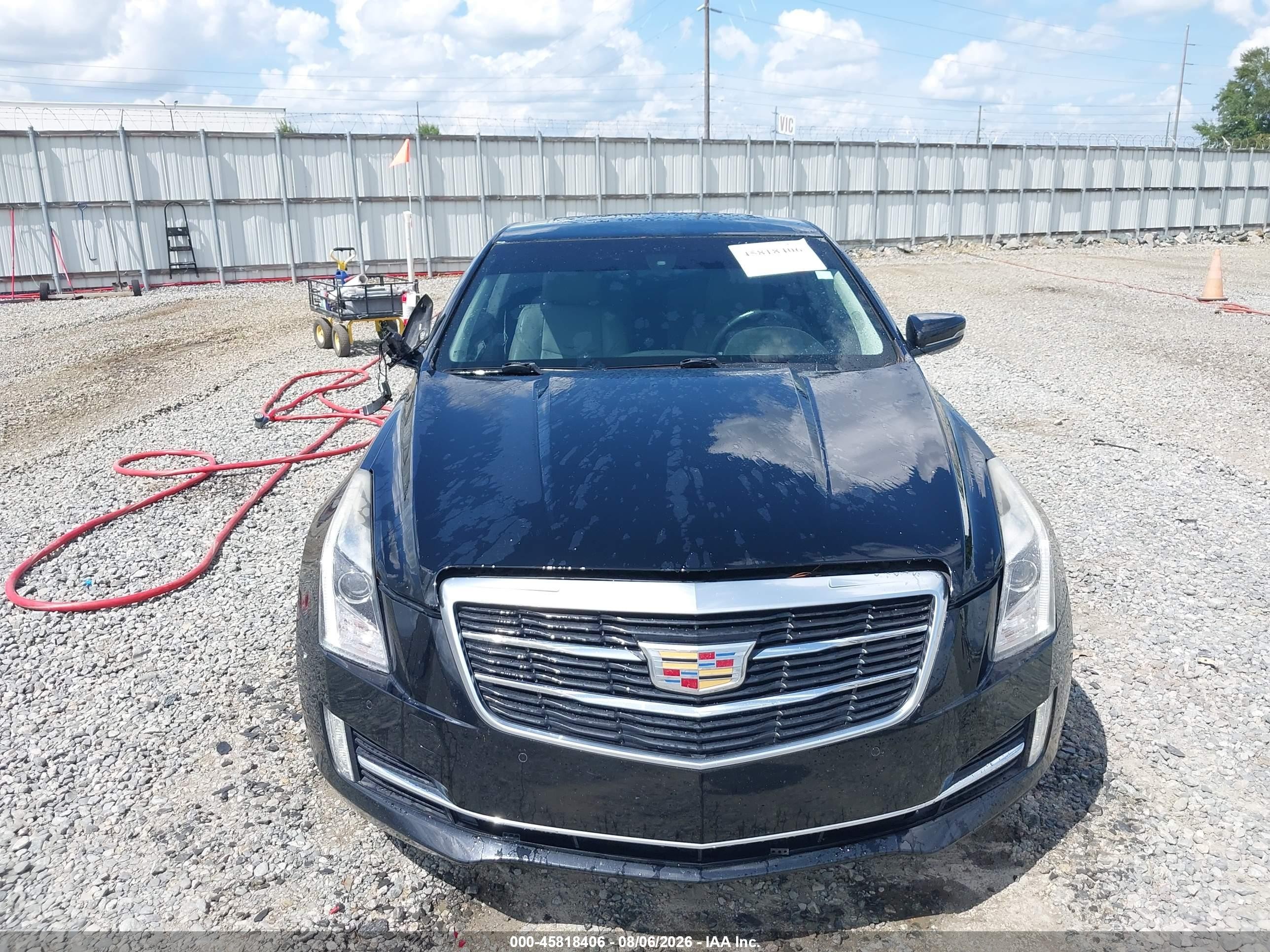 2015 Cadillac Ats Luxury Черный vin: 1G6AB1RX1F0126108