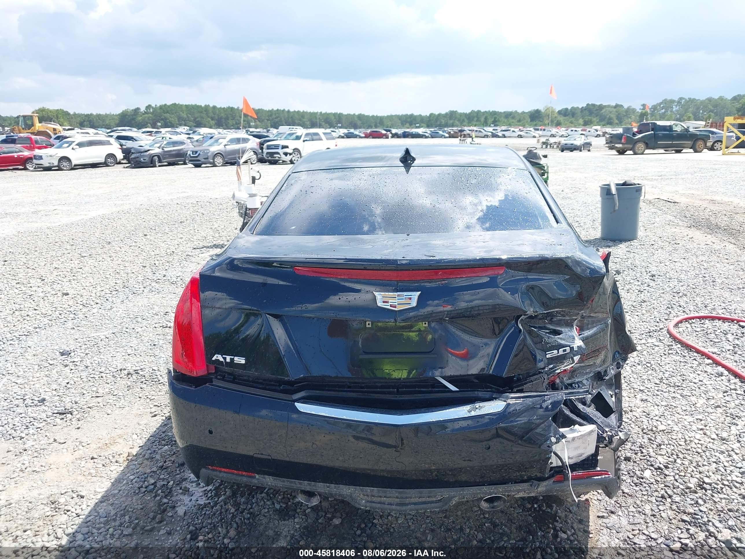 2015 Cadillac Ats Luxury Черный vin: 1G6AB1RX1F0126108