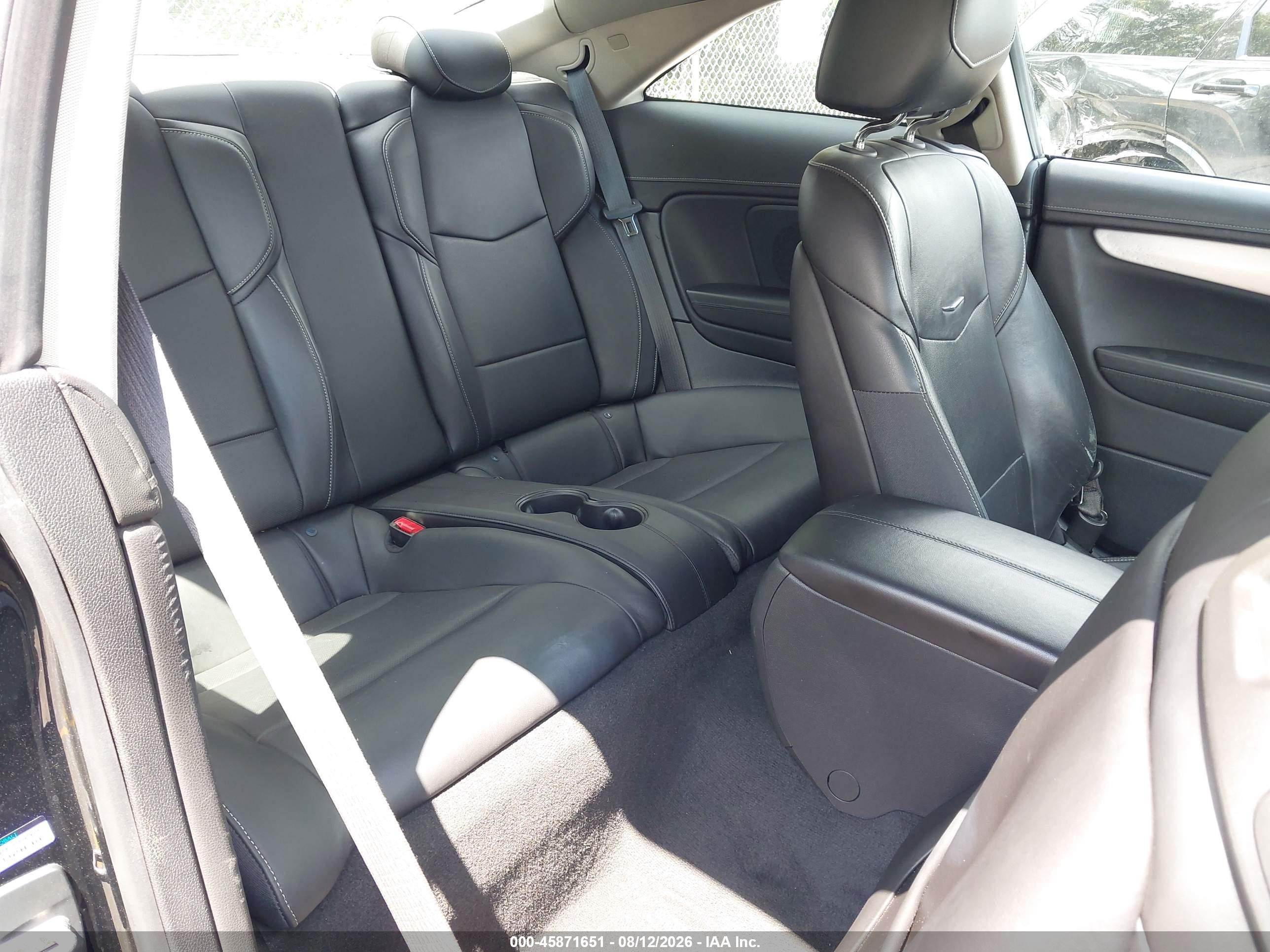 2015 Cadillac Ats Luxury Black vin: 1G6AB1RX3F0133156