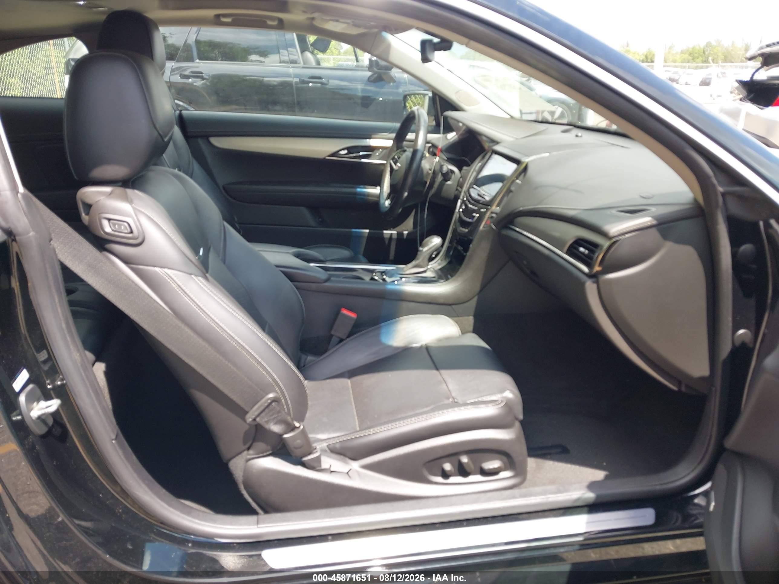 2015 Cadillac Ats Luxury Black vin: 1G6AB1RX3F0133156