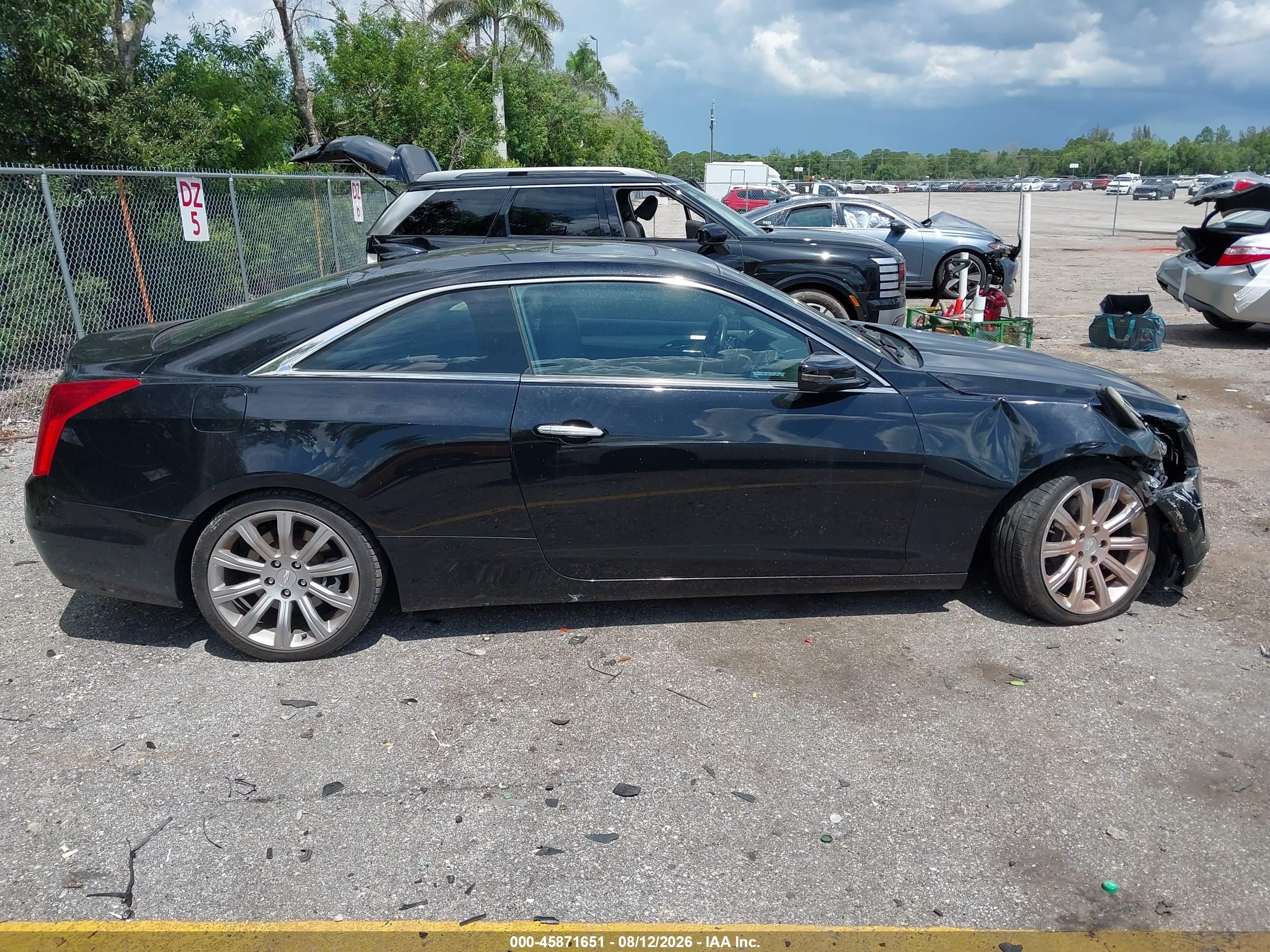 2015 Cadillac Ats Luxury Black vin: 1G6AB1RX3F0133156