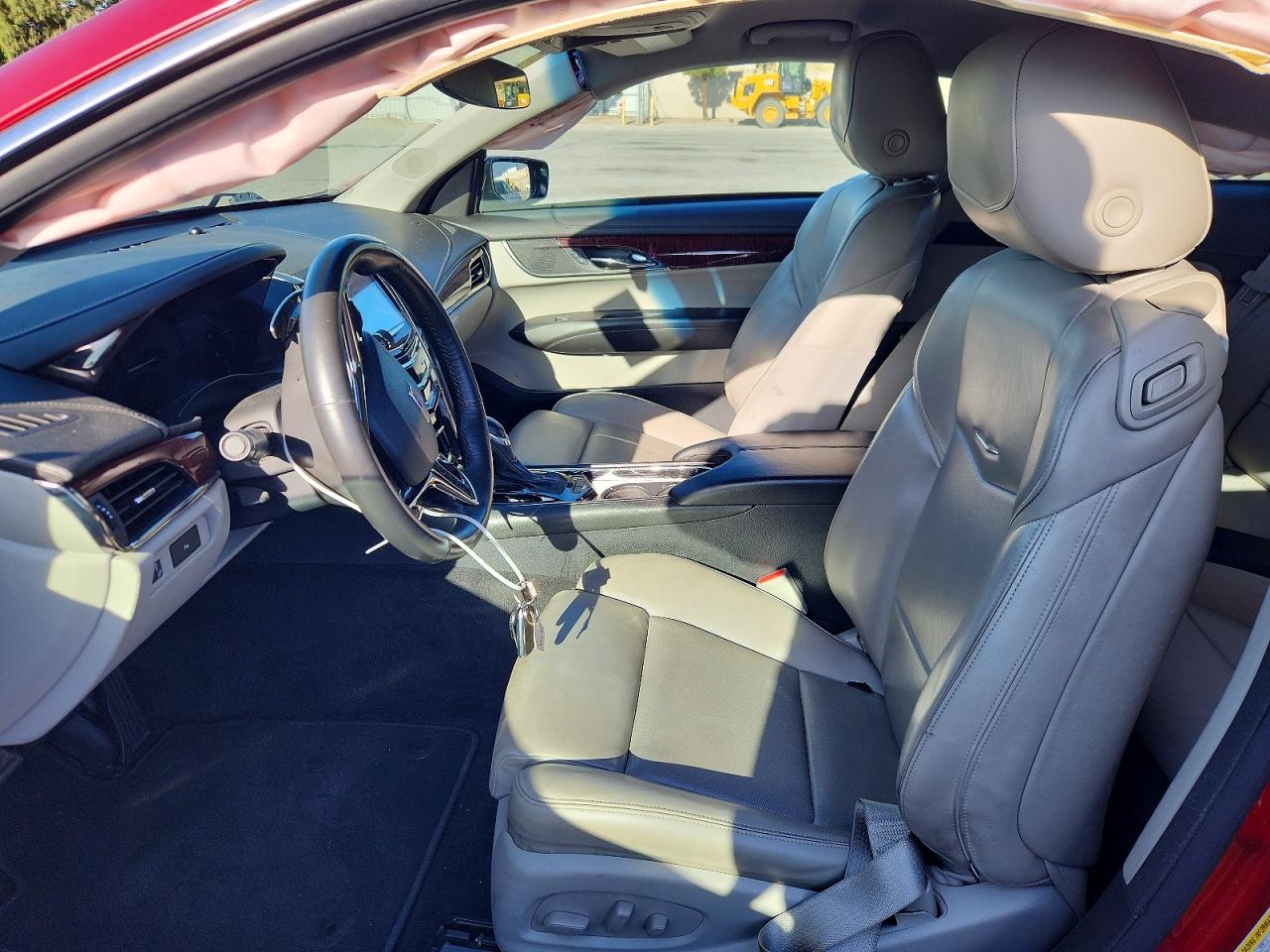 2015 Cadillac Ats Luxury Red vin: 1G6AB1RXXF0126351