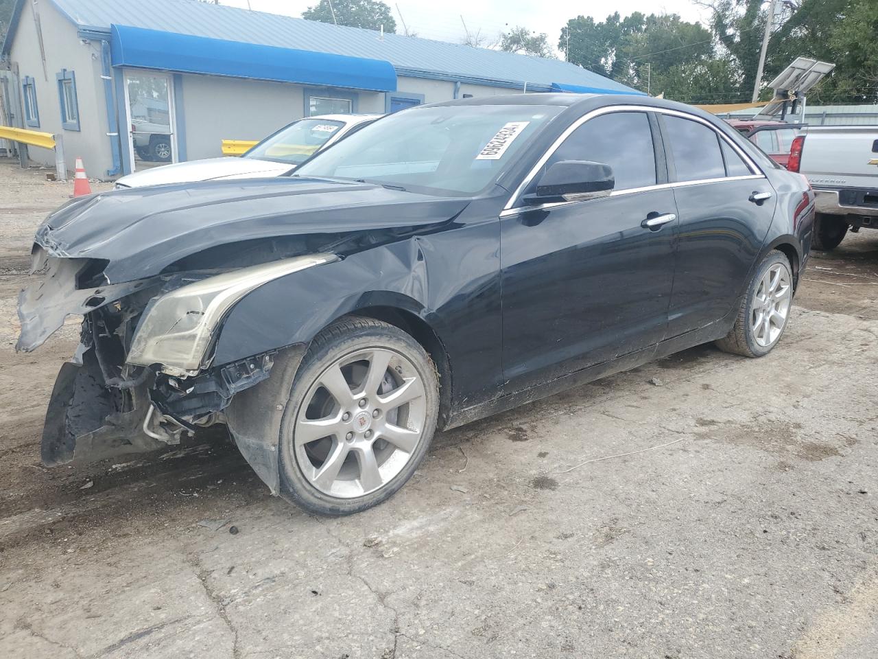 2013 Cadillac Ats Luxury Black vin: 1G6AB5R36D0111962