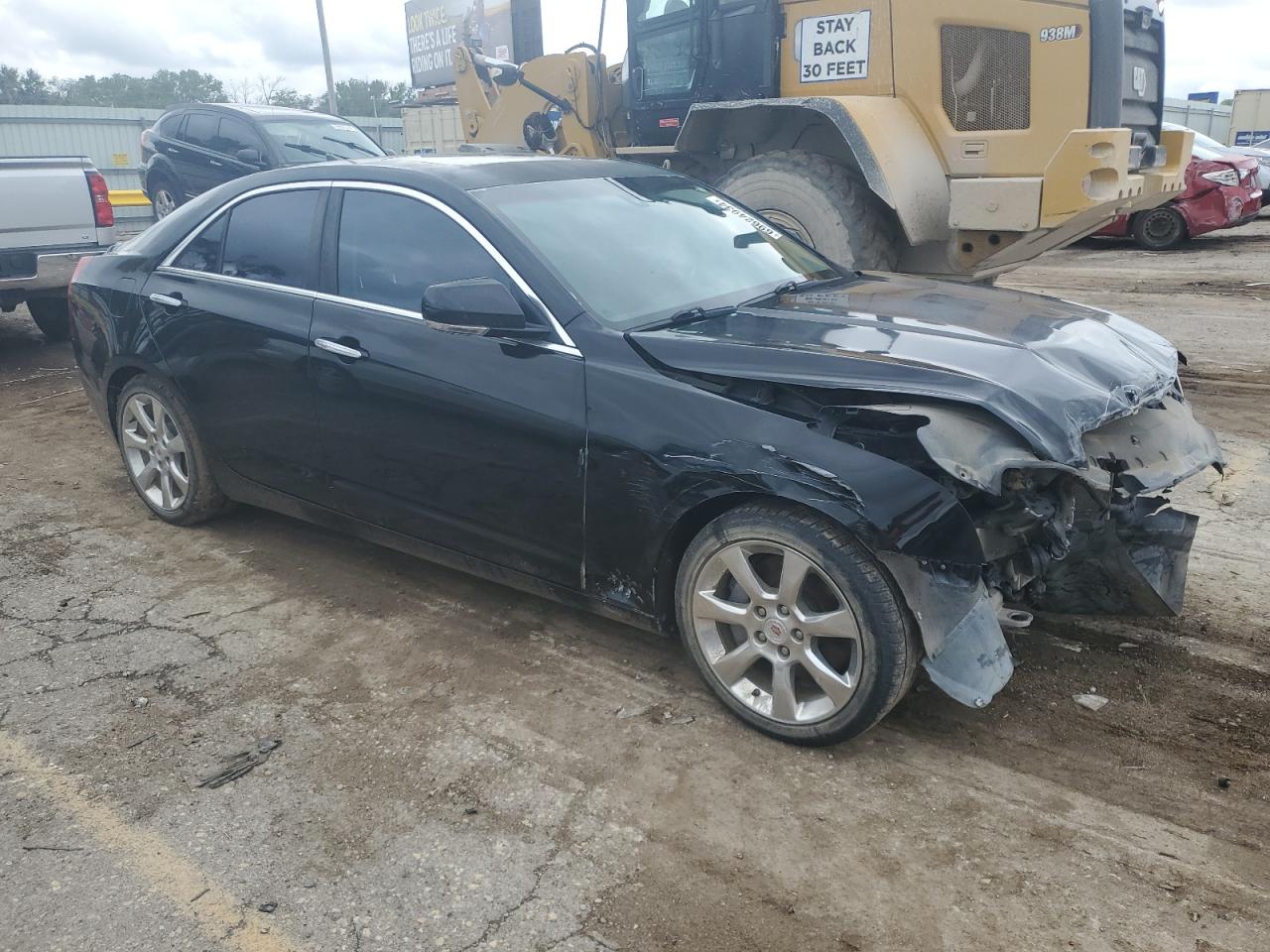 2013 Cadillac Ats Luxury Black vin: 1G6AB5R36D0111962
