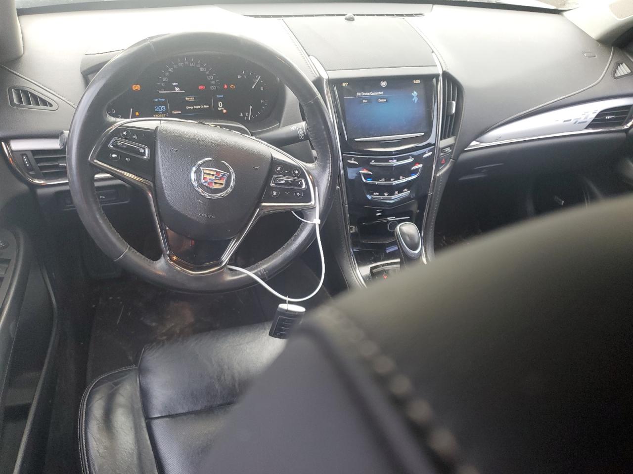 2013 Cadillac Ats Luxury Black vin: 1G6AB5R36D0111962