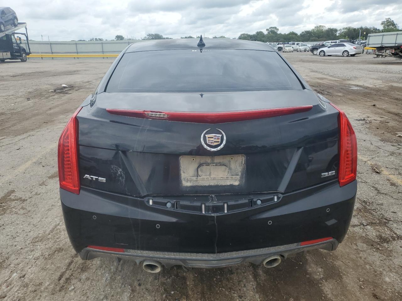 2013 Cadillac Ats Luxury Black vin: 1G6AB5R36D0111962