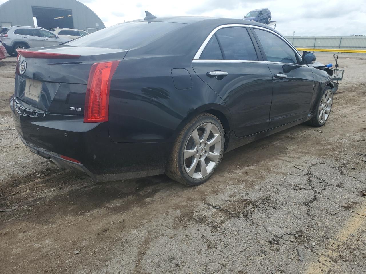 2013 Cadillac Ats Luxury Black vin: 1G6AB5R36D0111962