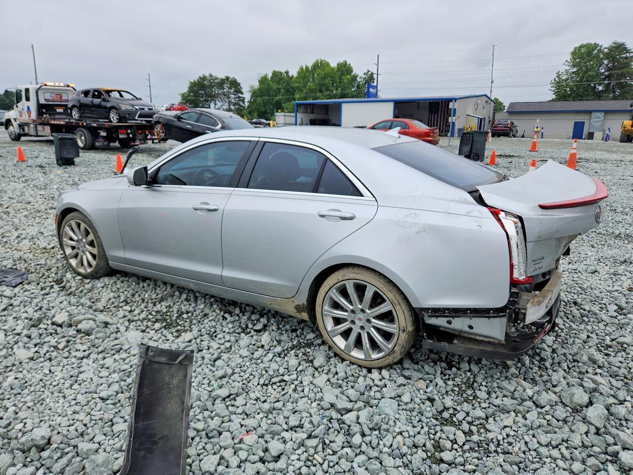 2014 Cadillac Ats Luxury Silver vin: 1G6AB5R36E0146406