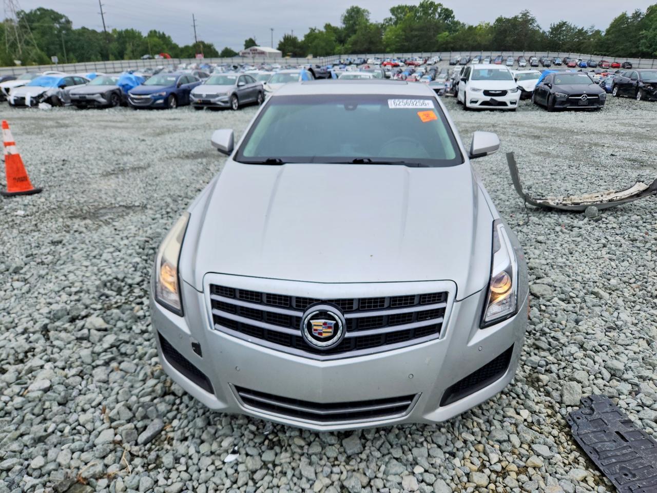 2014 Cadillac Ats Luxury Silver vin: 1G6AB5R36E0146406