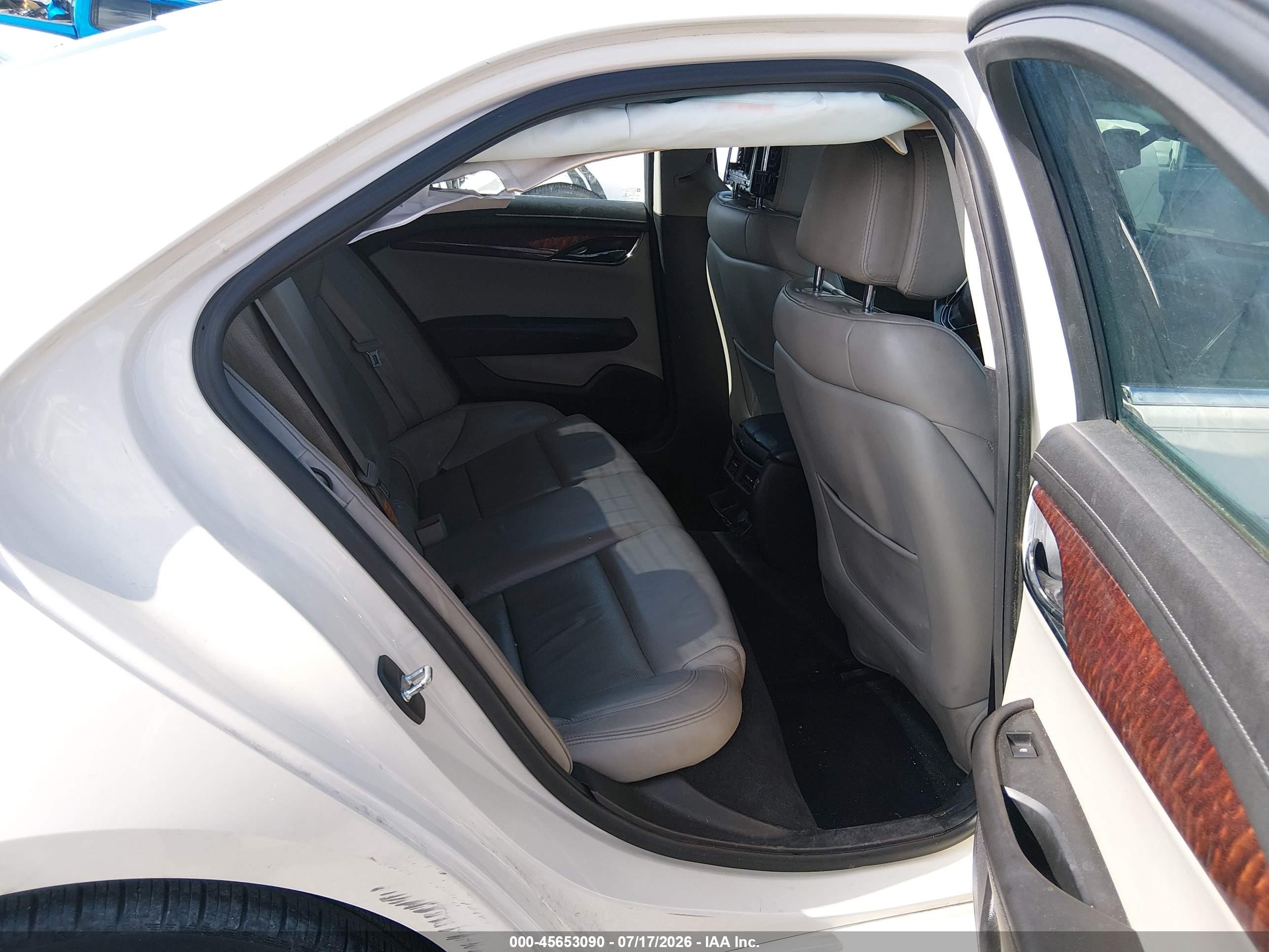 2013 Cadillac Ats Luxury White vin: 1G6AB5RA0D0120266