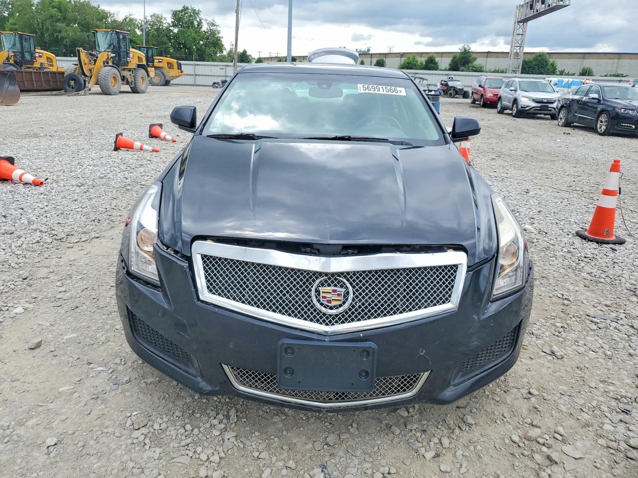 2013 Cadillac Ats Luxury Black vin: 1G6AB5RA0D0122907