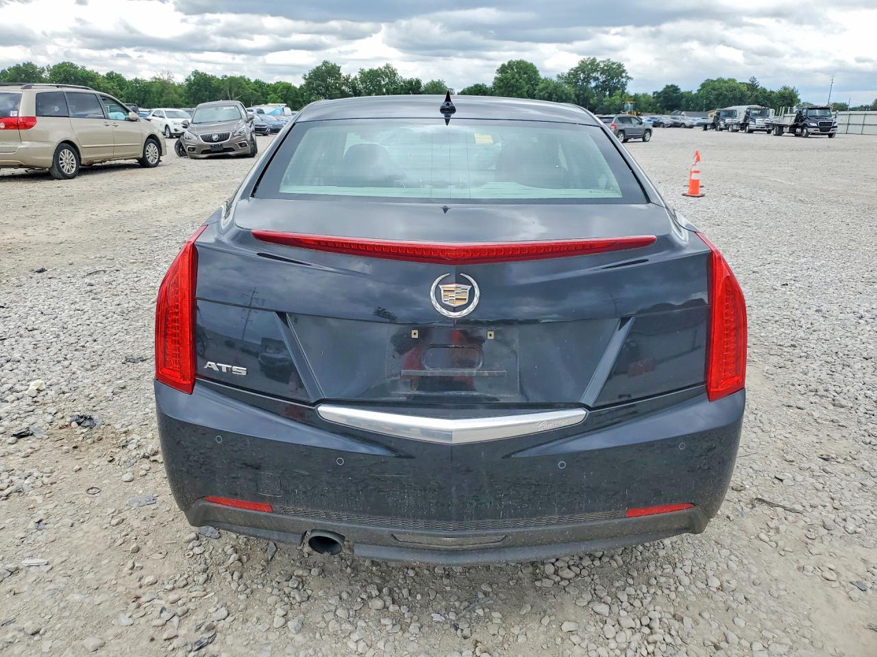 2013 Cadillac Ats Luxury Black vin: 1G6AB5RA0D0122907