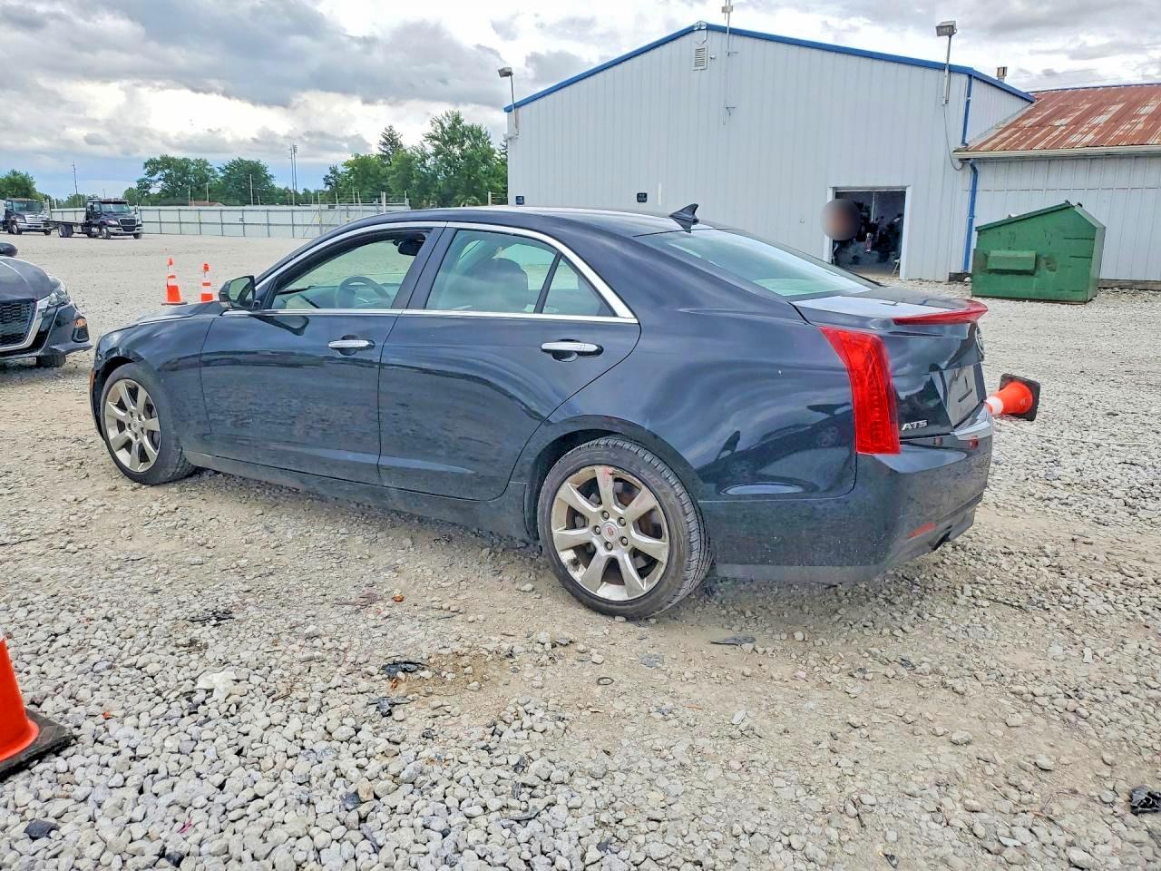 2013 Cadillac Ats Luxury Black vin: 1G6AB5RA0D0122907