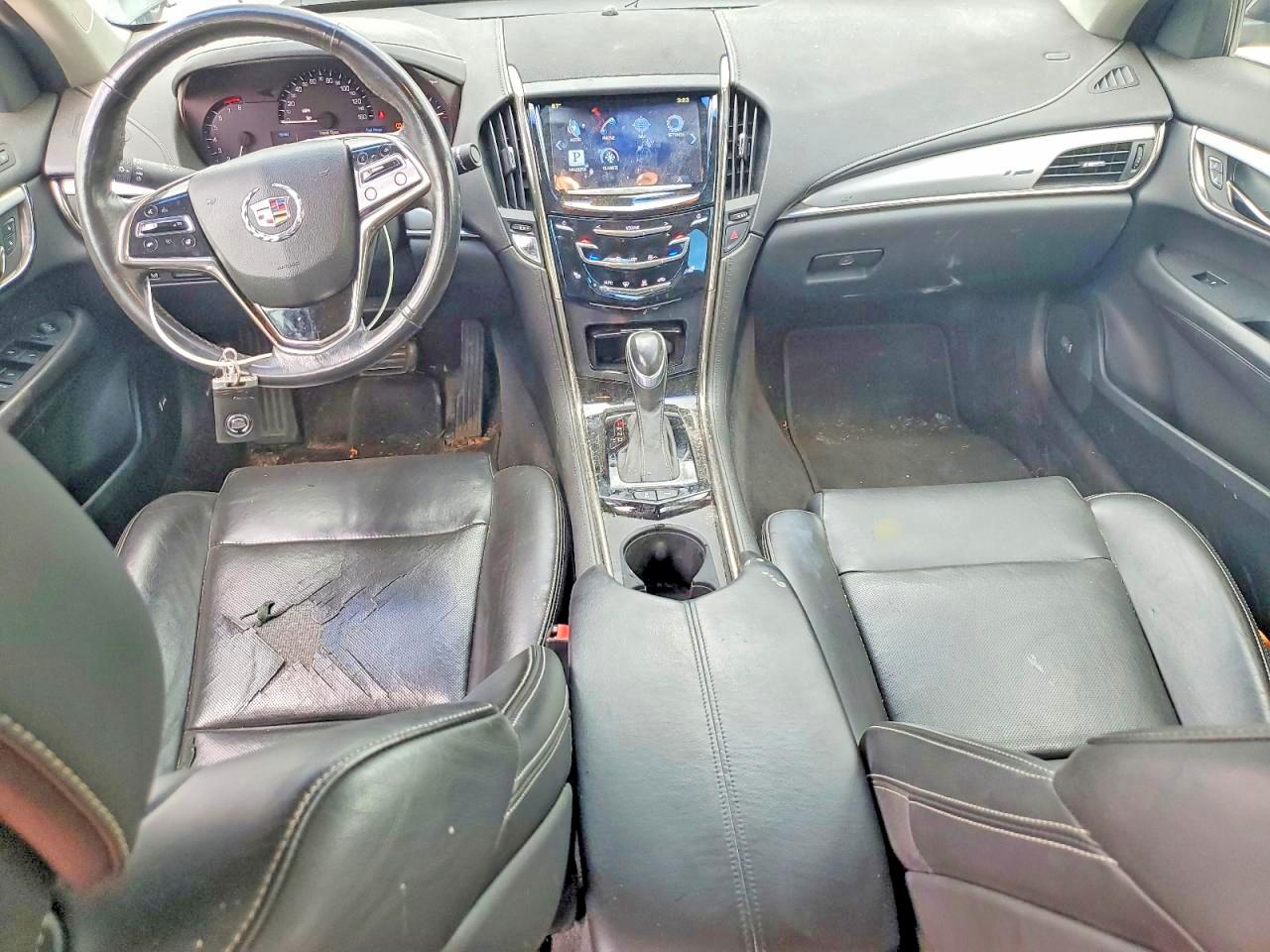 2013 Cadillac Ats Luxury Black vin: 1G6AB5RA0D0122907
