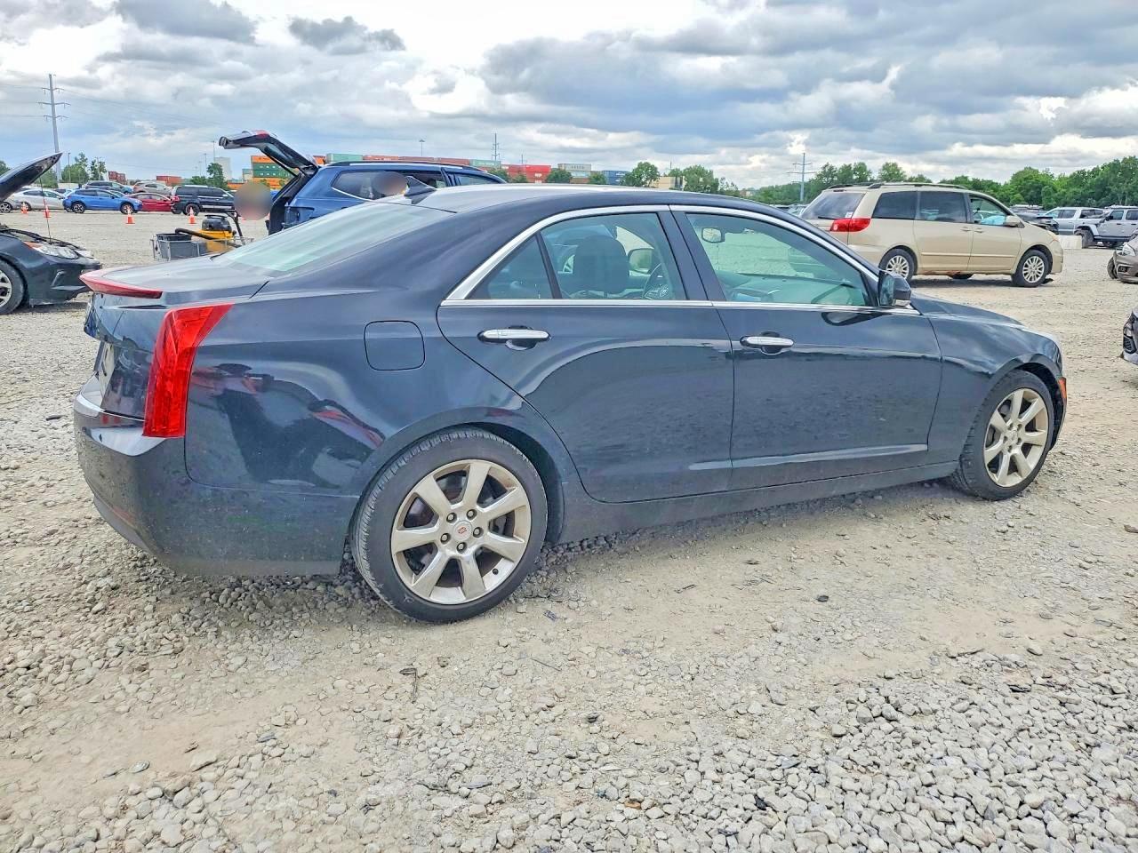 2013 Cadillac Ats Luxury Black vin: 1G6AB5RA0D0122907
