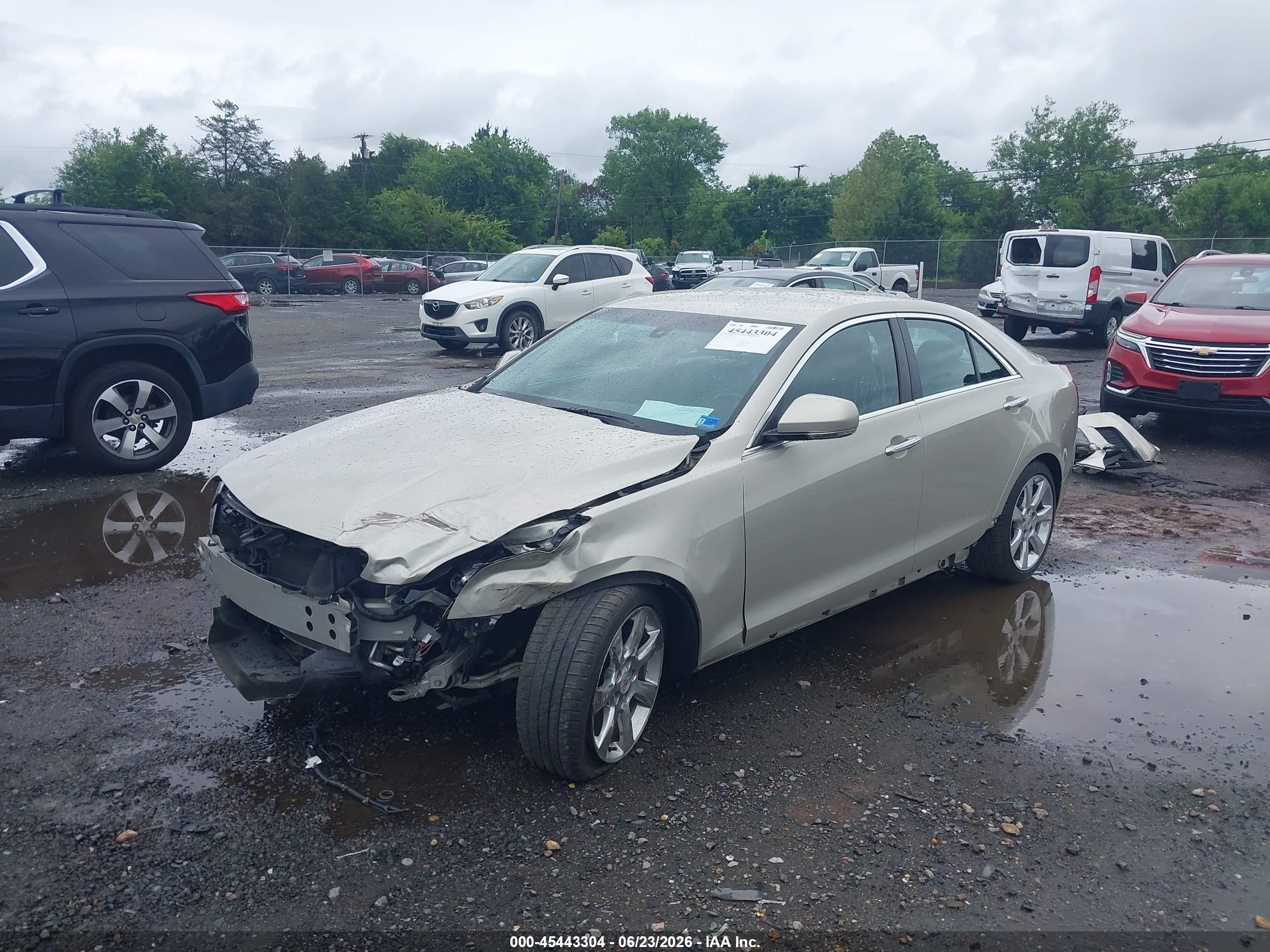 2013 Cadillac Ats Luxury Gold vin: 1G6AB5RA0D0128478