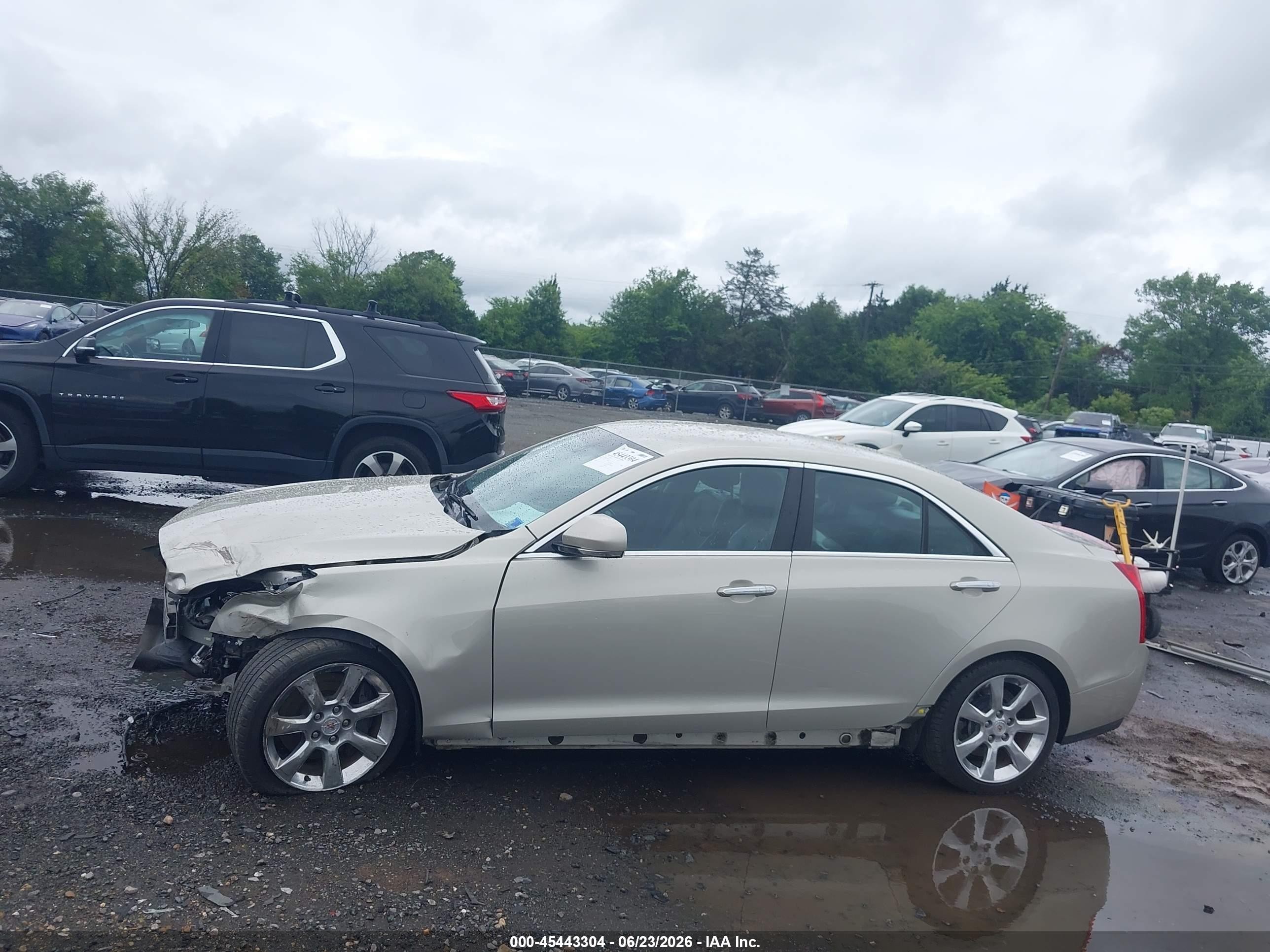 2013 Cadillac Ats Luxury Gold vin: 1G6AB5RA0D0128478