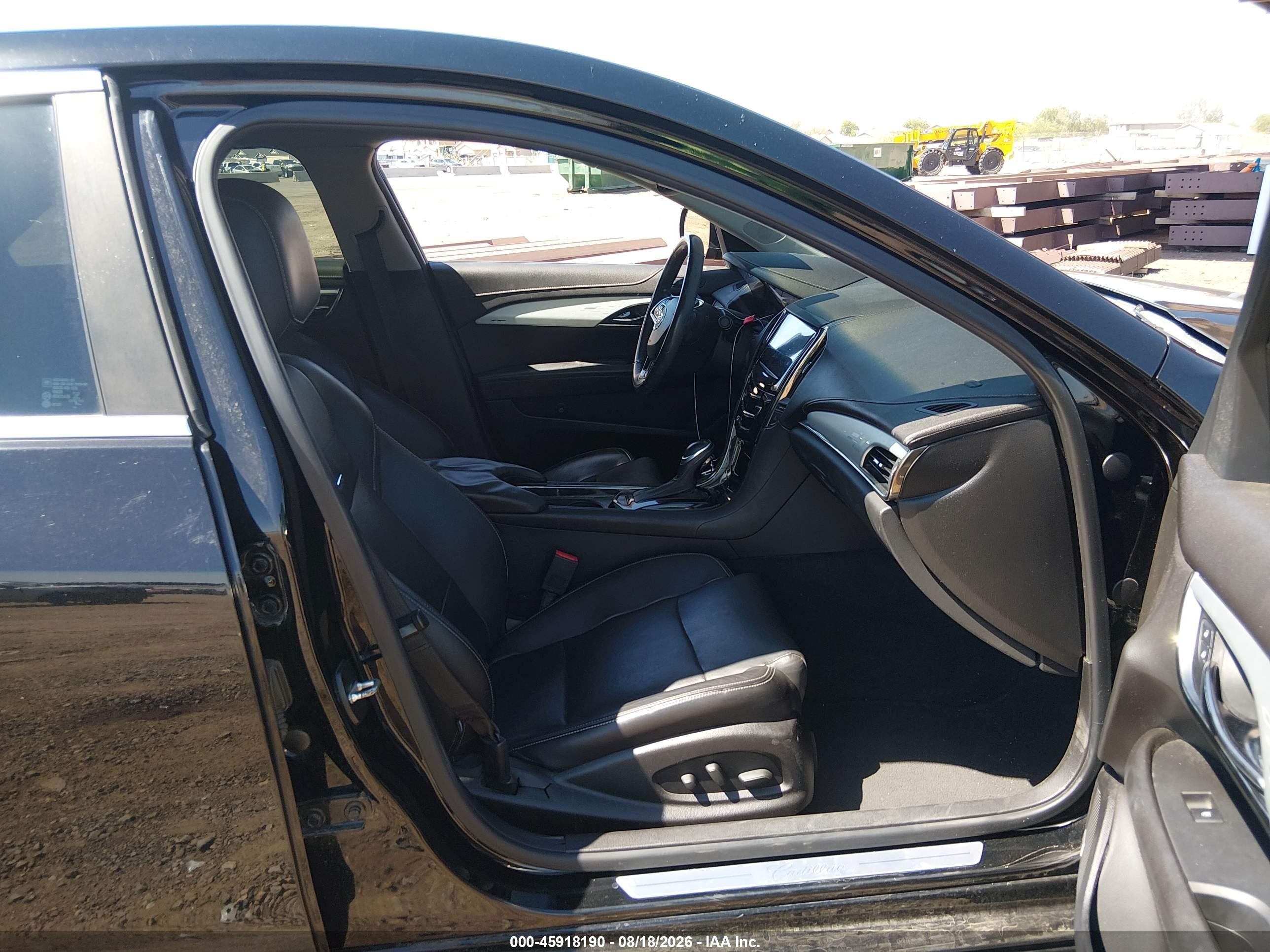2013 Cadillac Ats Luxury Black vin: 1G6AB5RA0D0133163