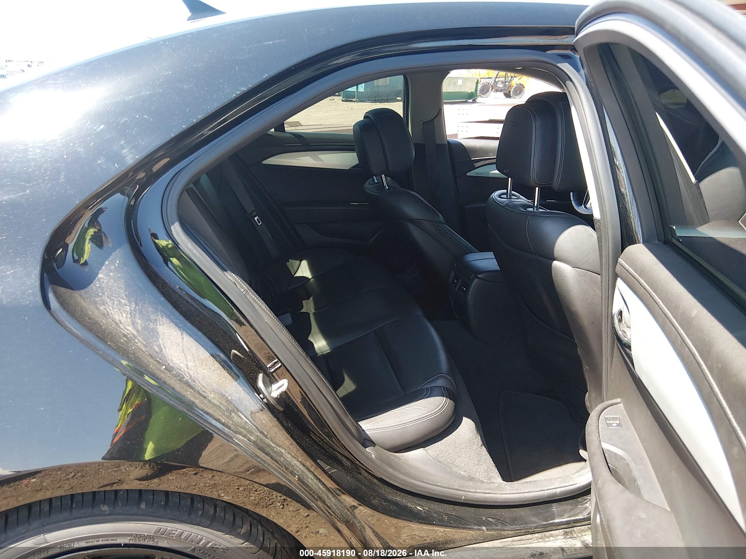 2013 Cadillac Ats Luxury Black vin: 1G6AB5RA0D0133163