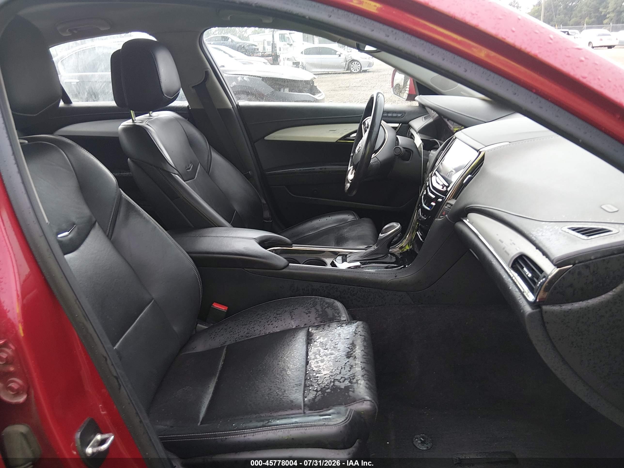 2013 Cadillac Ats Luxury Red vin: 1G6AB5RA0D0162663