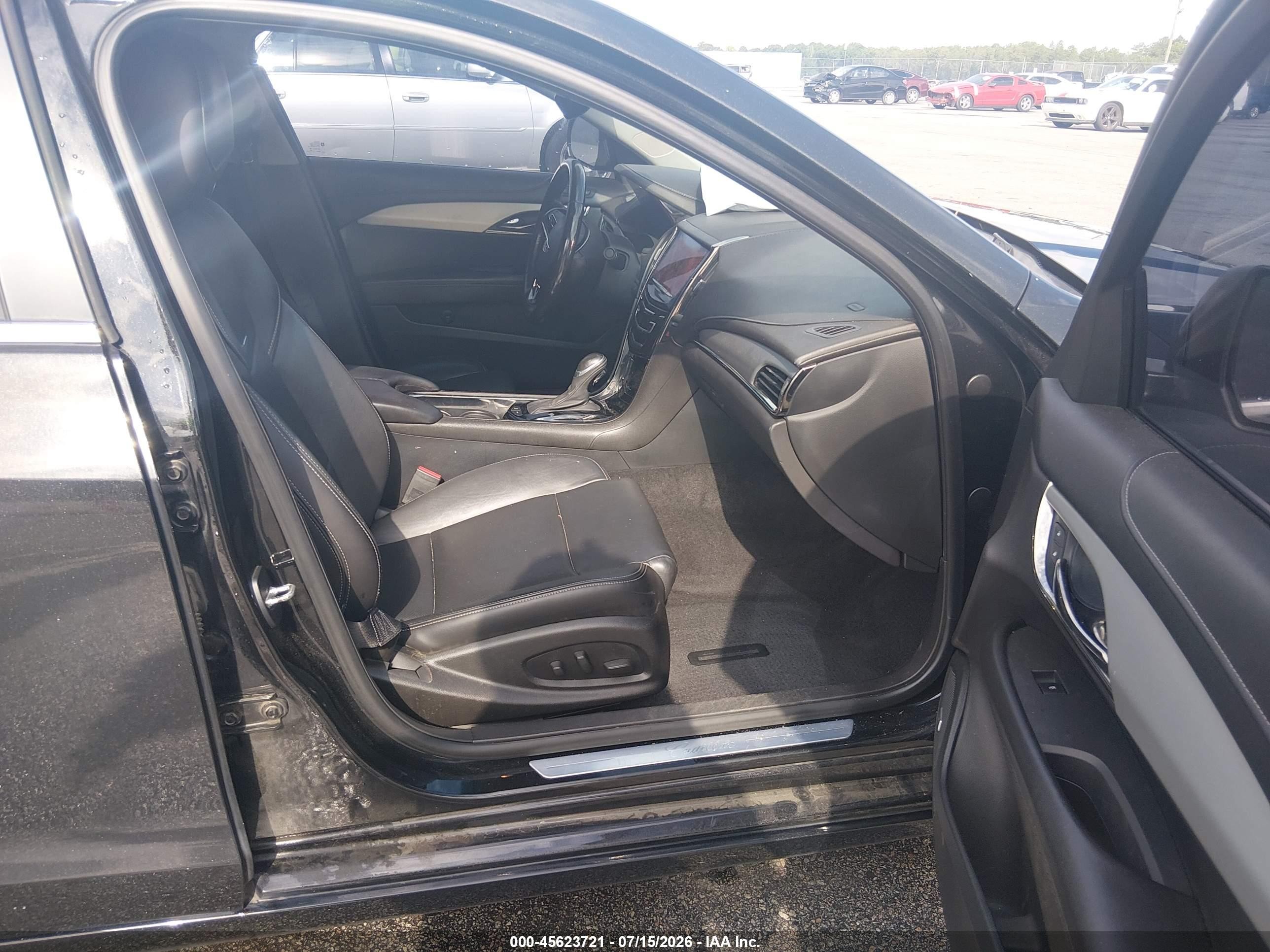 2015 Cadillac Ats Luxury Black vin: 1G6AB5RA0F0136471