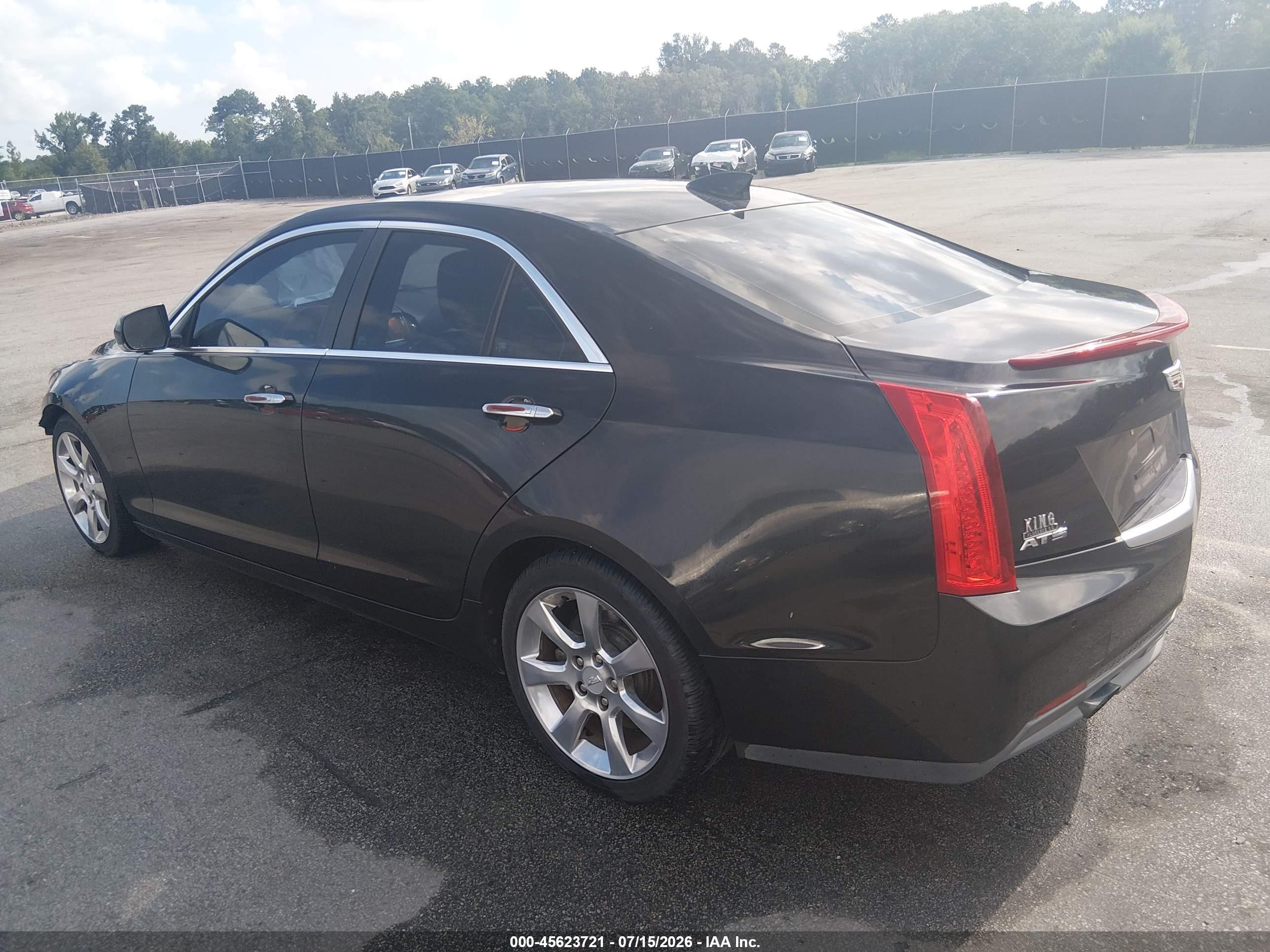 2015 Cadillac Ats Luxury Black vin: 1G6AB5RA0F0136471