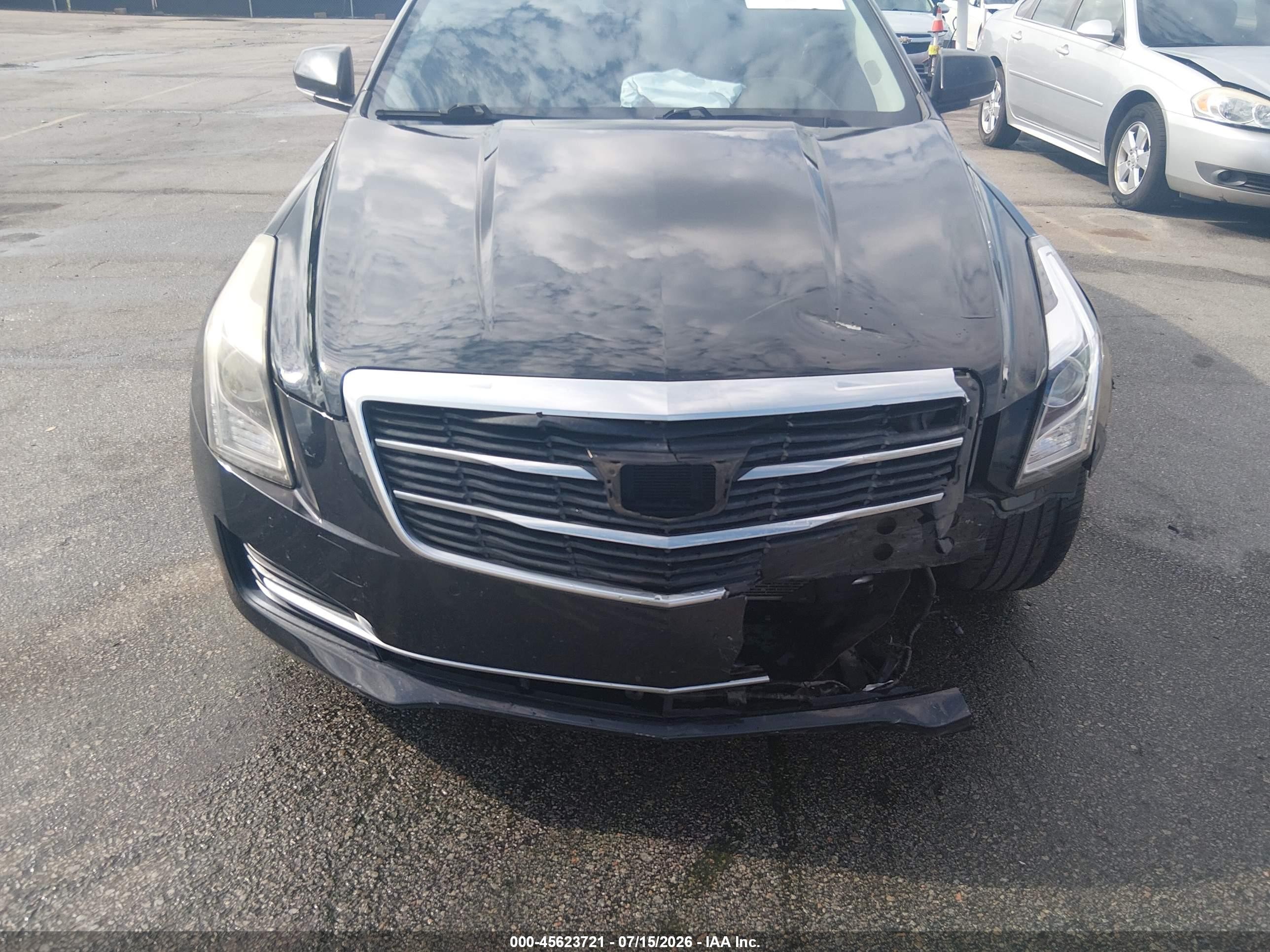 2015 Cadillac Ats Luxury Black vin: 1G6AB5RA0F0136471