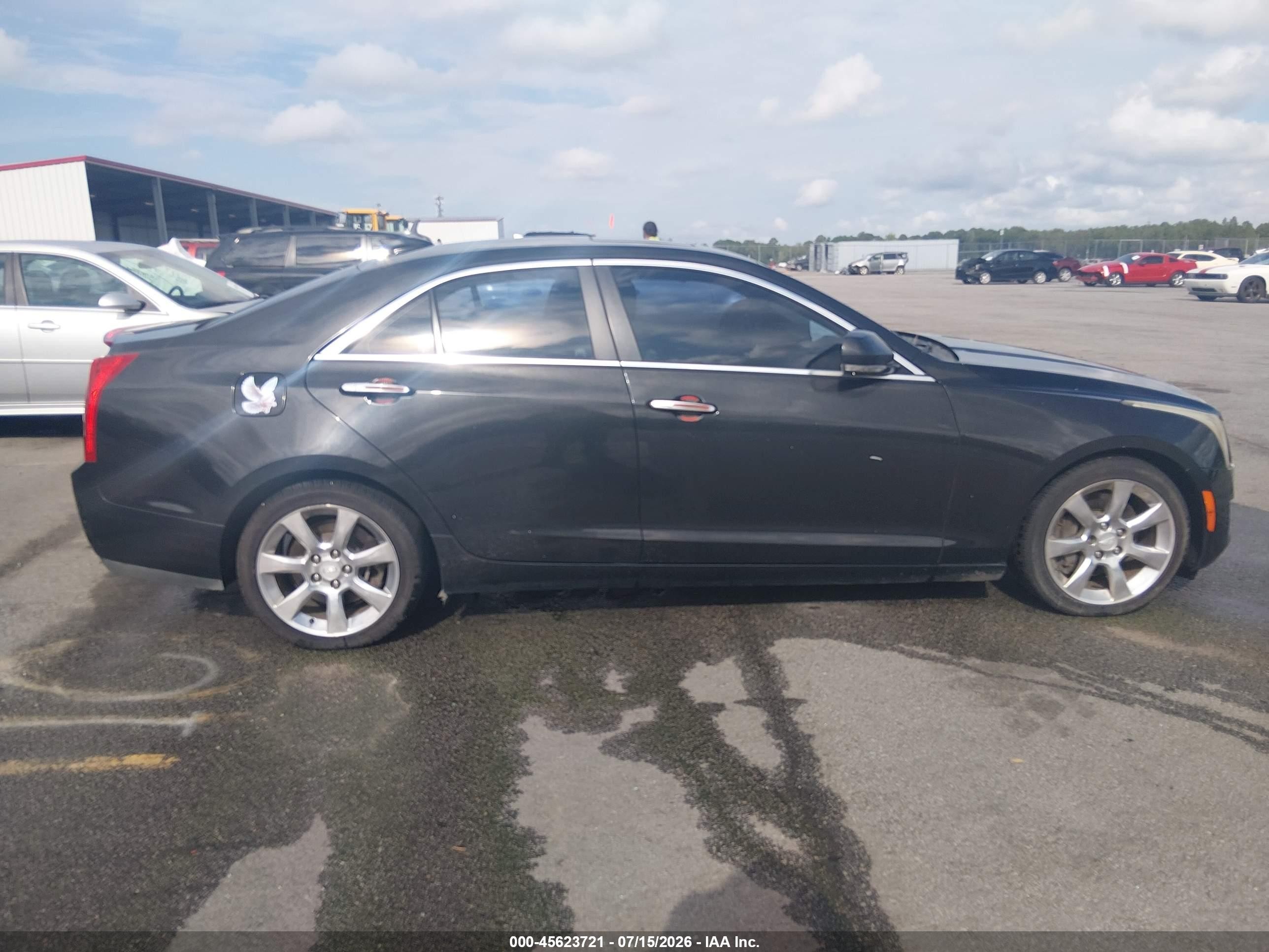 2015 Cadillac Ats Luxury Black vin: 1G6AB5RA0F0136471
