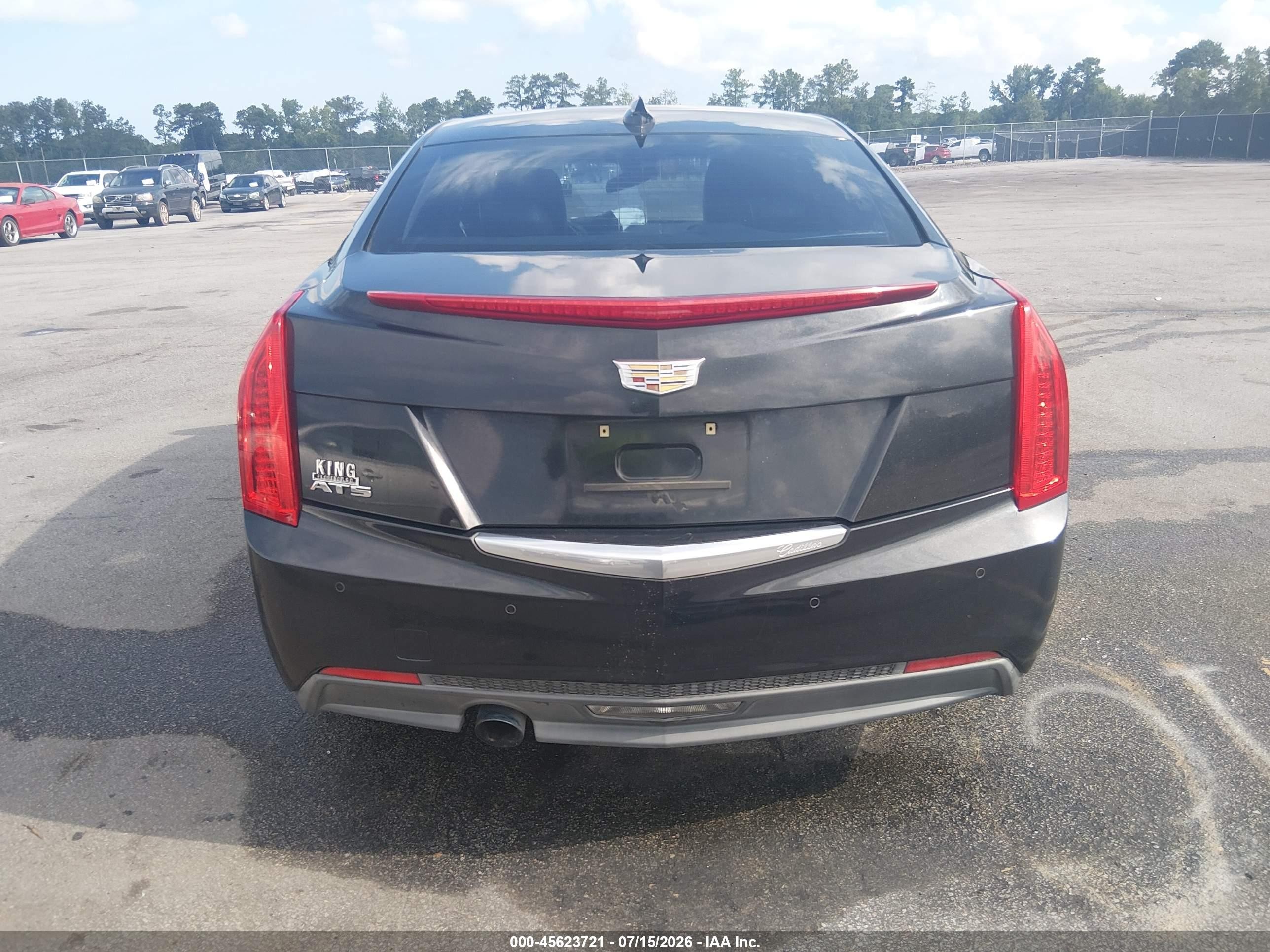 2015 Cadillac Ats Luxury Black vin: 1G6AB5RA0F0136471