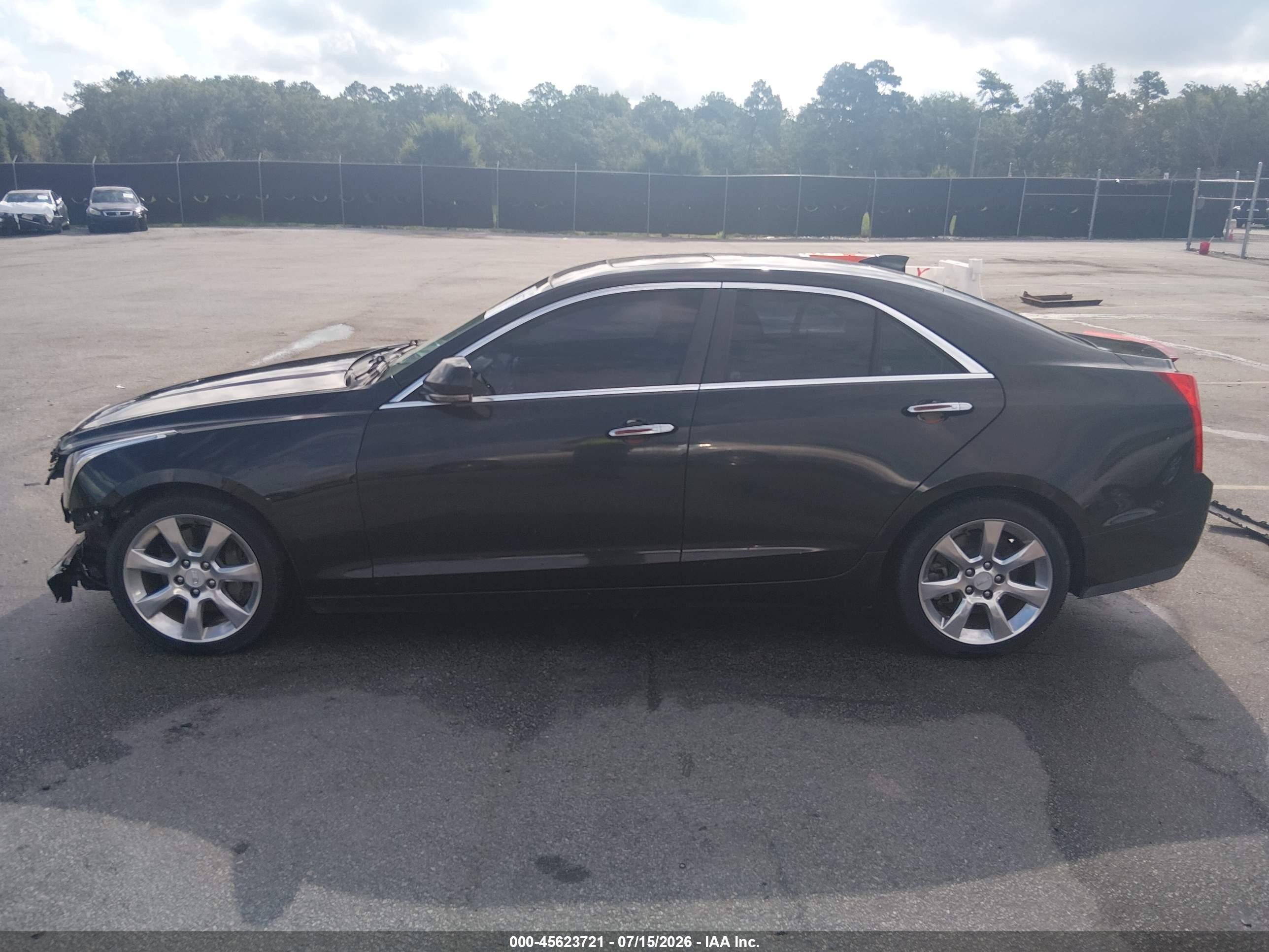 2015 Cadillac Ats Luxury Black vin: 1G6AB5RA0F0136471