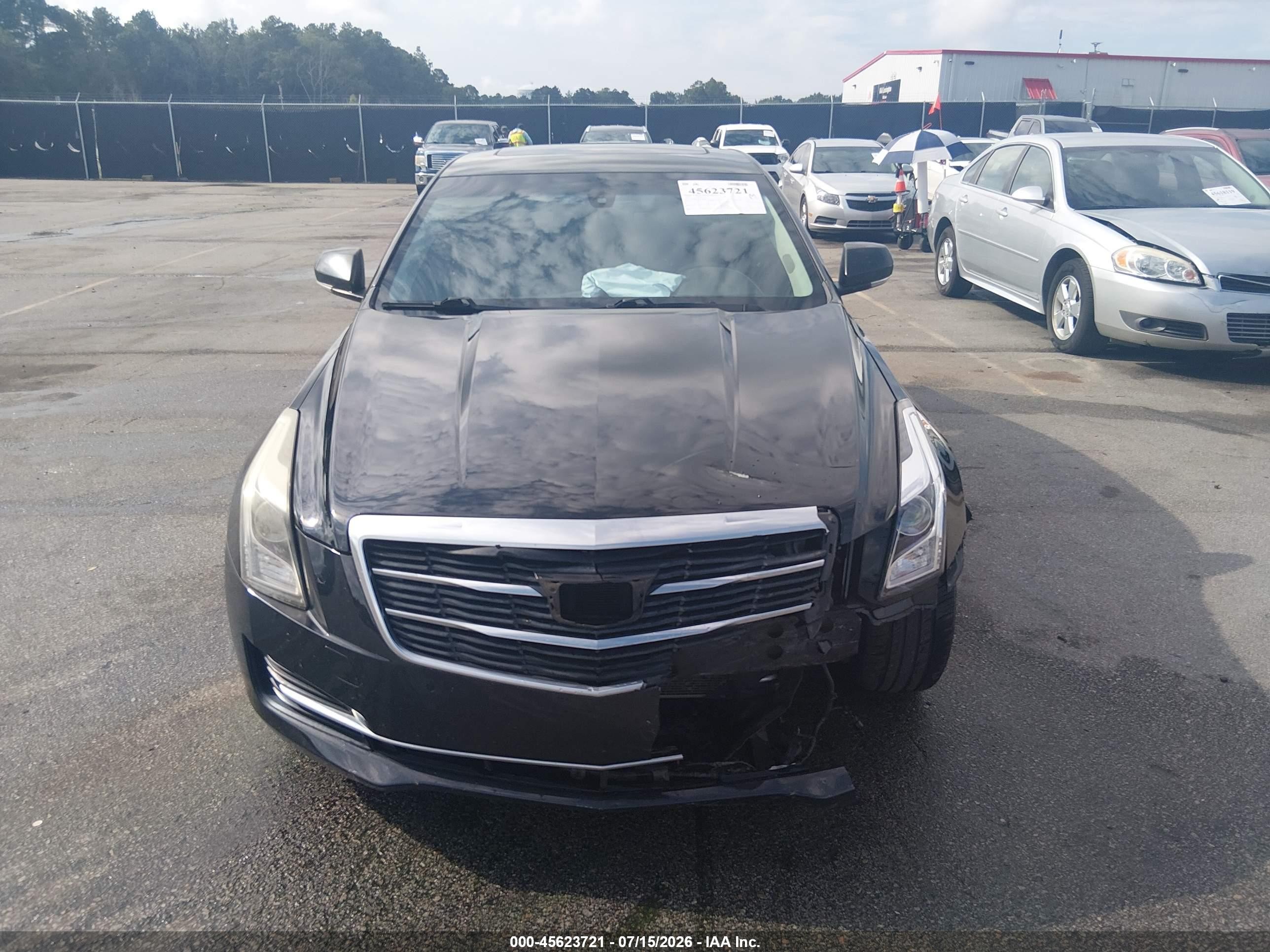 2015 Cadillac Ats Luxury Black vin: 1G6AB5RA0F0136471