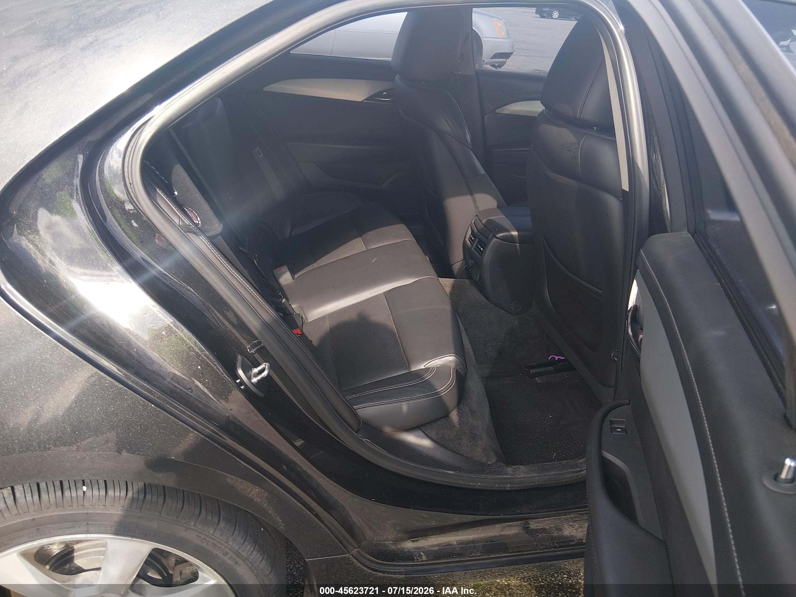 2015 Cadillac Ats Luxury Black vin: 1G6AB5RA0F0136471