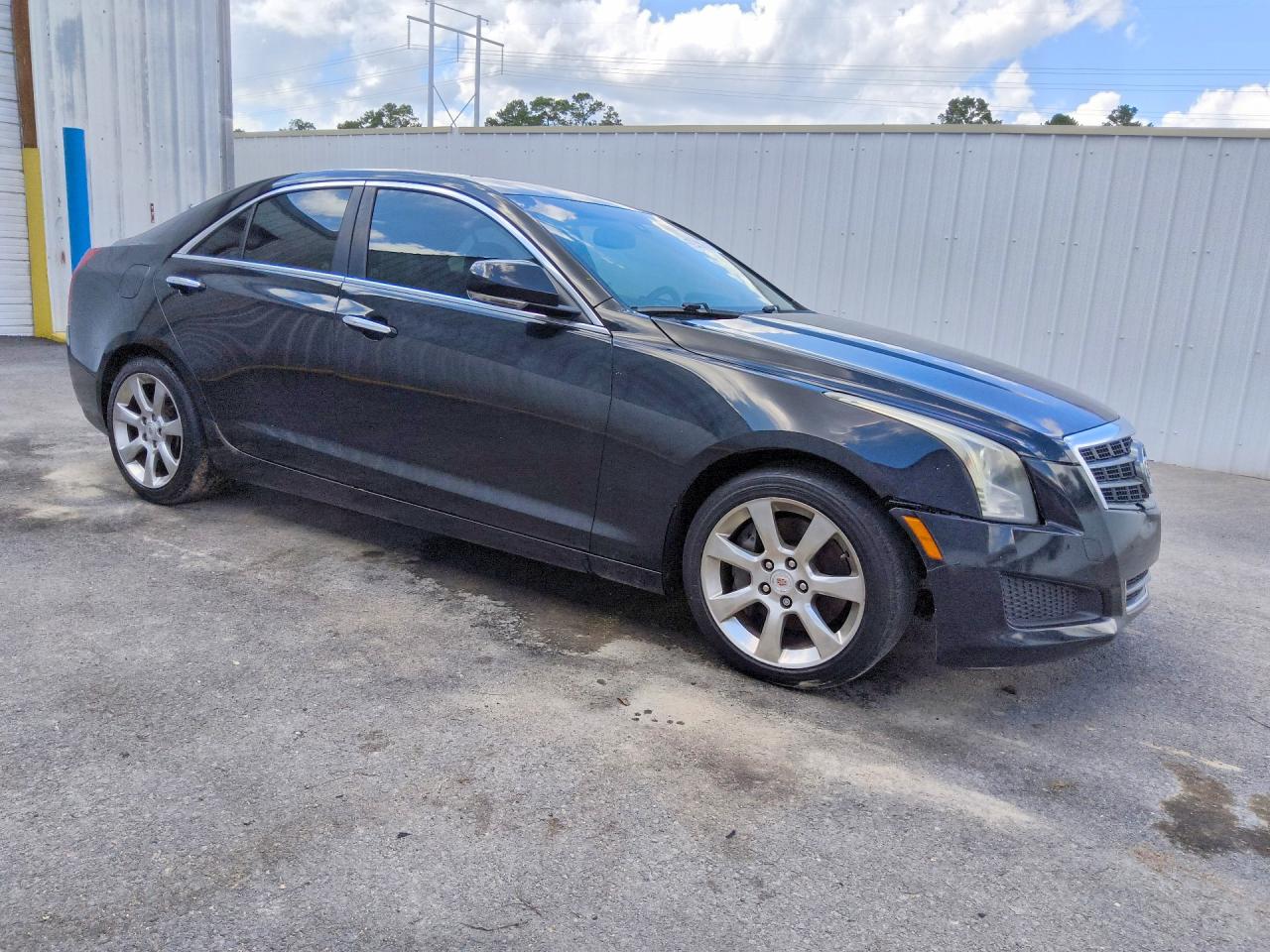 2013 Cadillac Ats Luxury Black vin: 1G6AB5RA1D0177561