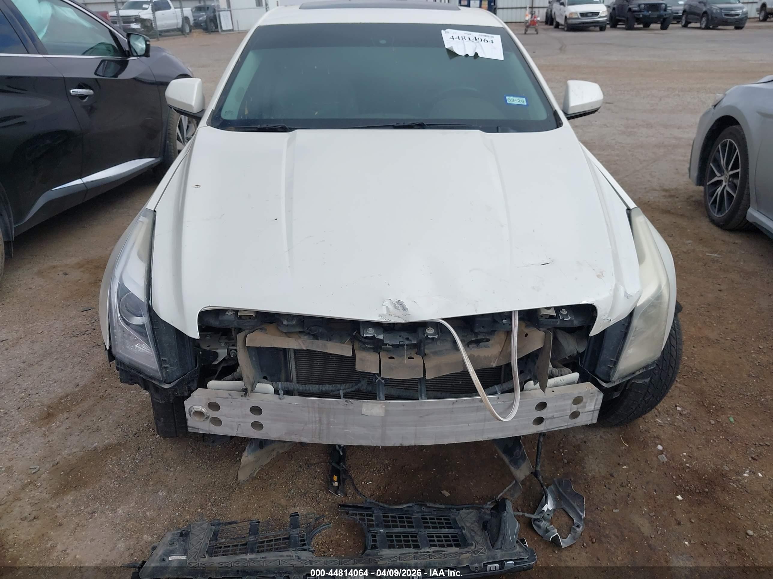 2013 Cadillac Ats Luxury White vin: 1G6AB5RA1D0177575