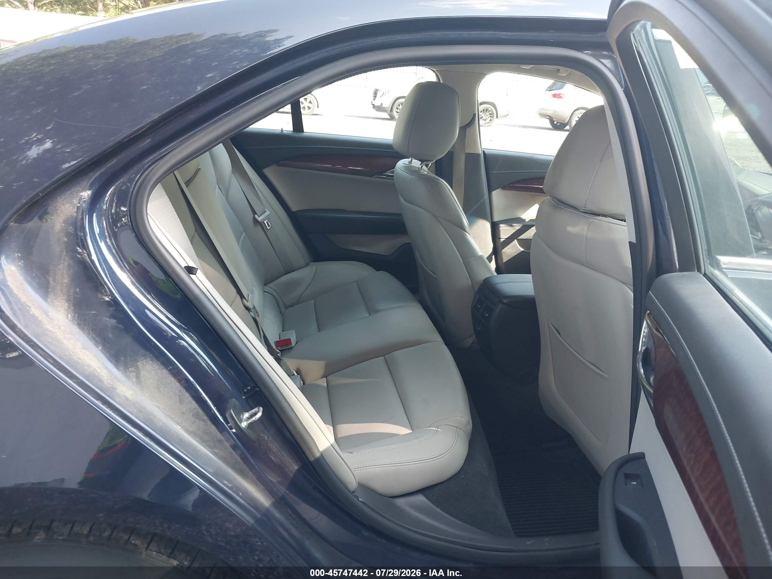 2015 Cadillac Ats Luxury Blue vin: 1G6AB5RA1F0111319