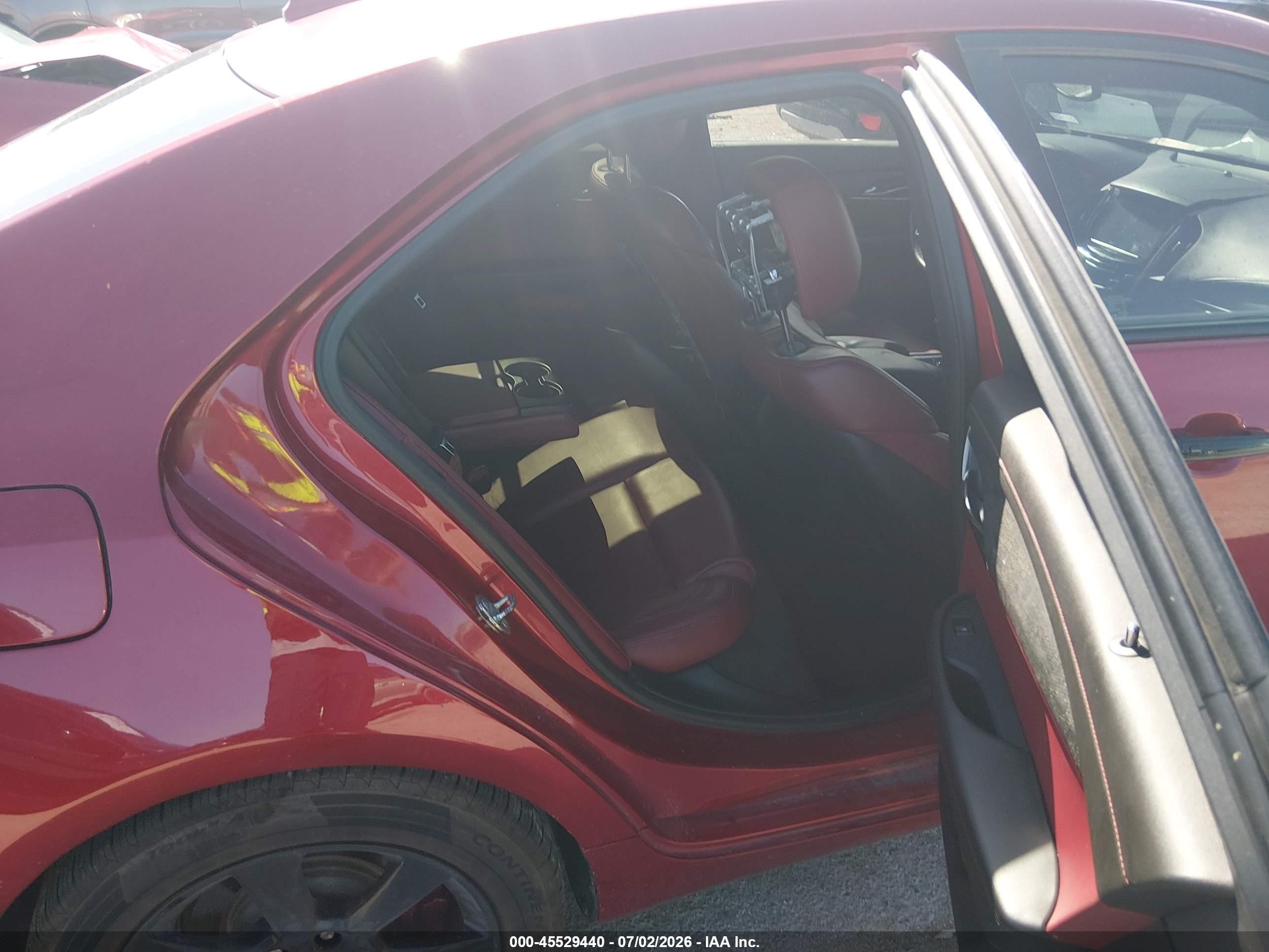 2013 Cadillac Ats Luxury Red vin: 1G6AB5RA2D0136825