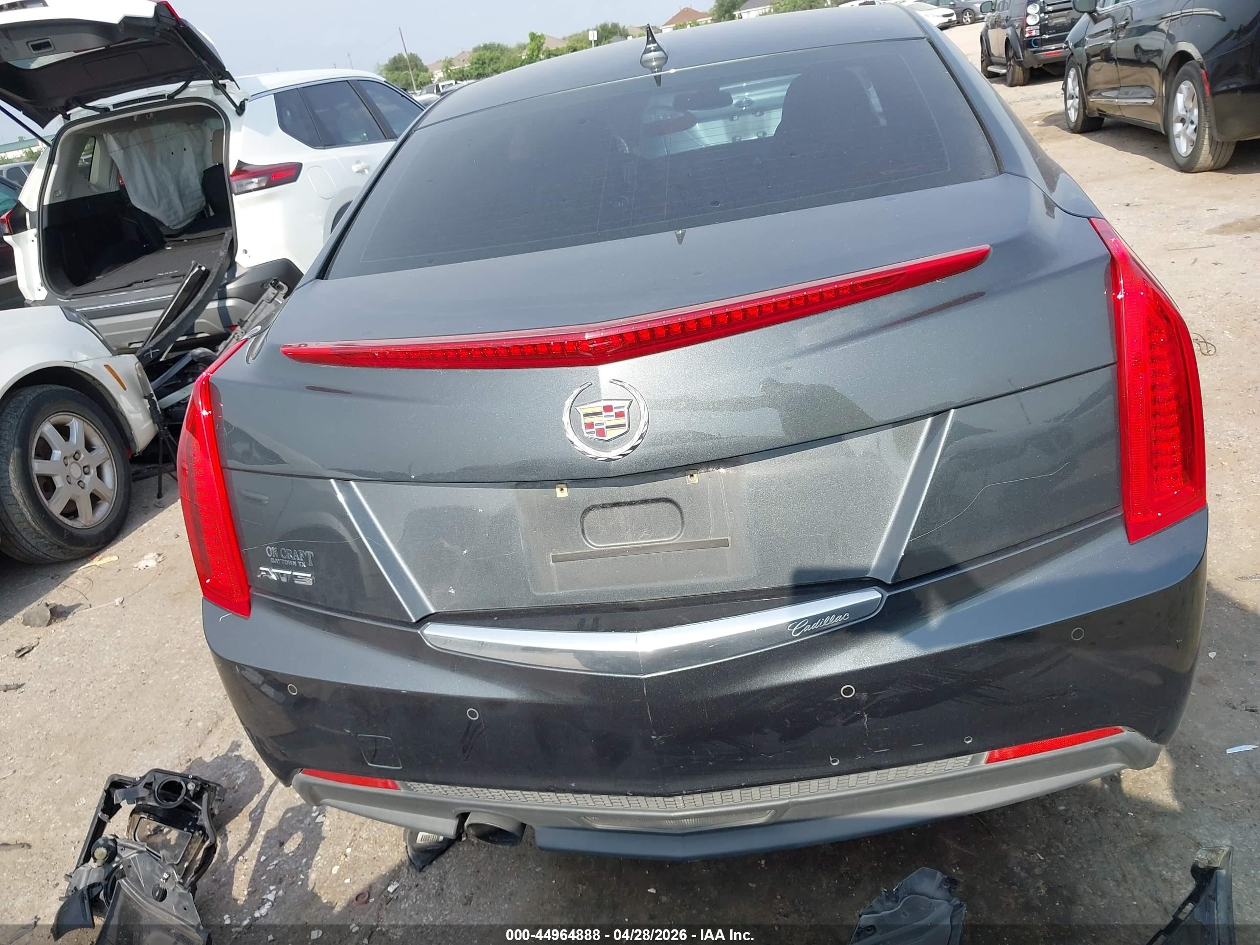 2014 Cadillac Ats Luxury Gray vin: 1G6AB5RA2E0140780