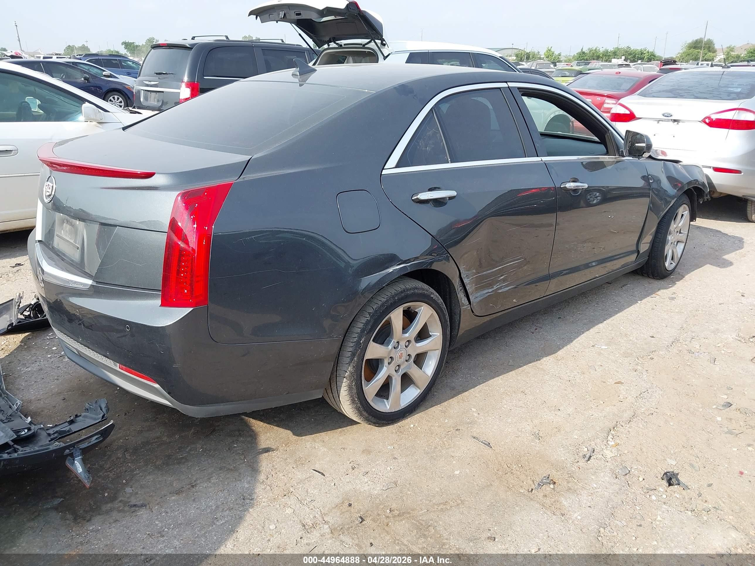 2014 Cadillac Ats Luxury Gray vin: 1G6AB5RA2E0140780
