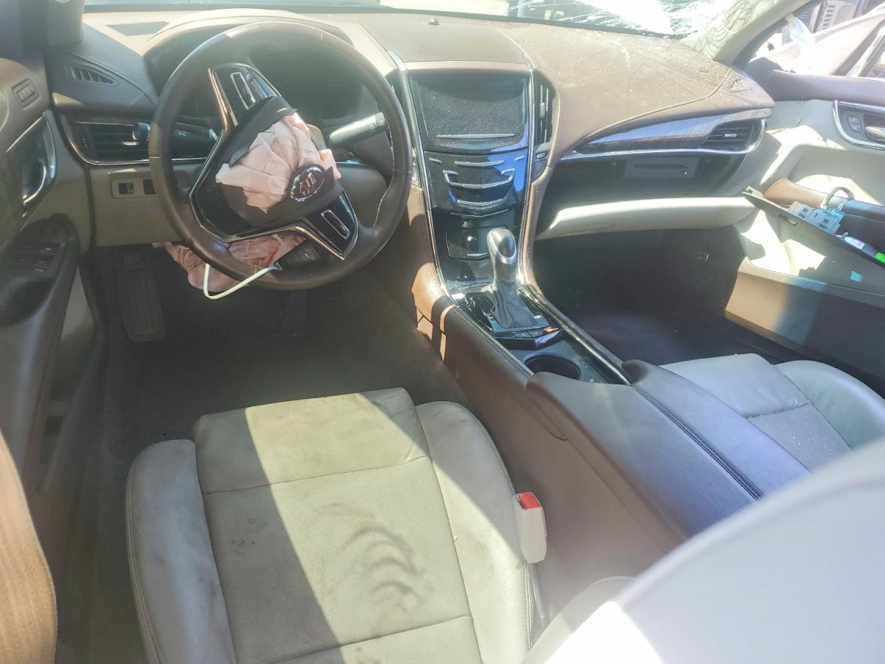 2014 Cadillac Ats Luxury White vin: 1G6AB5RA2E0185590
