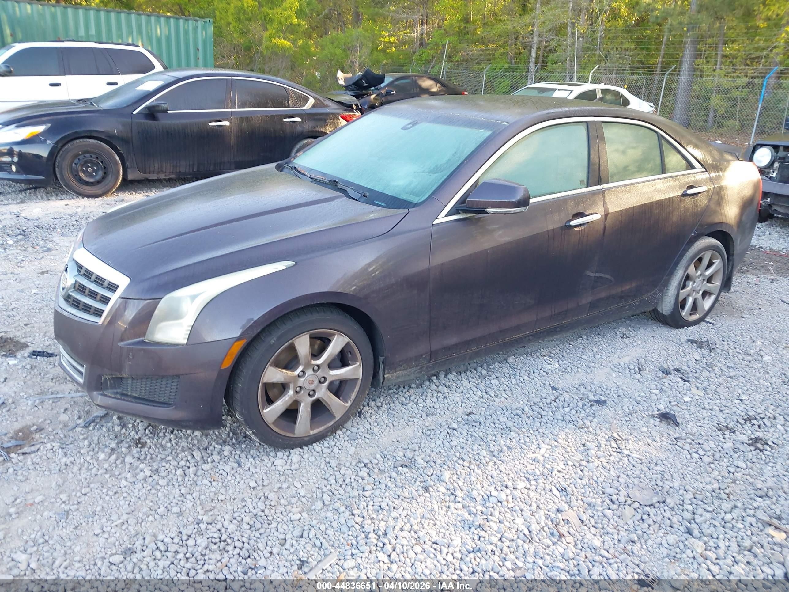 2014 Cadillac Ats Luxury Gray vin: 1G6AB5RA2E0186142