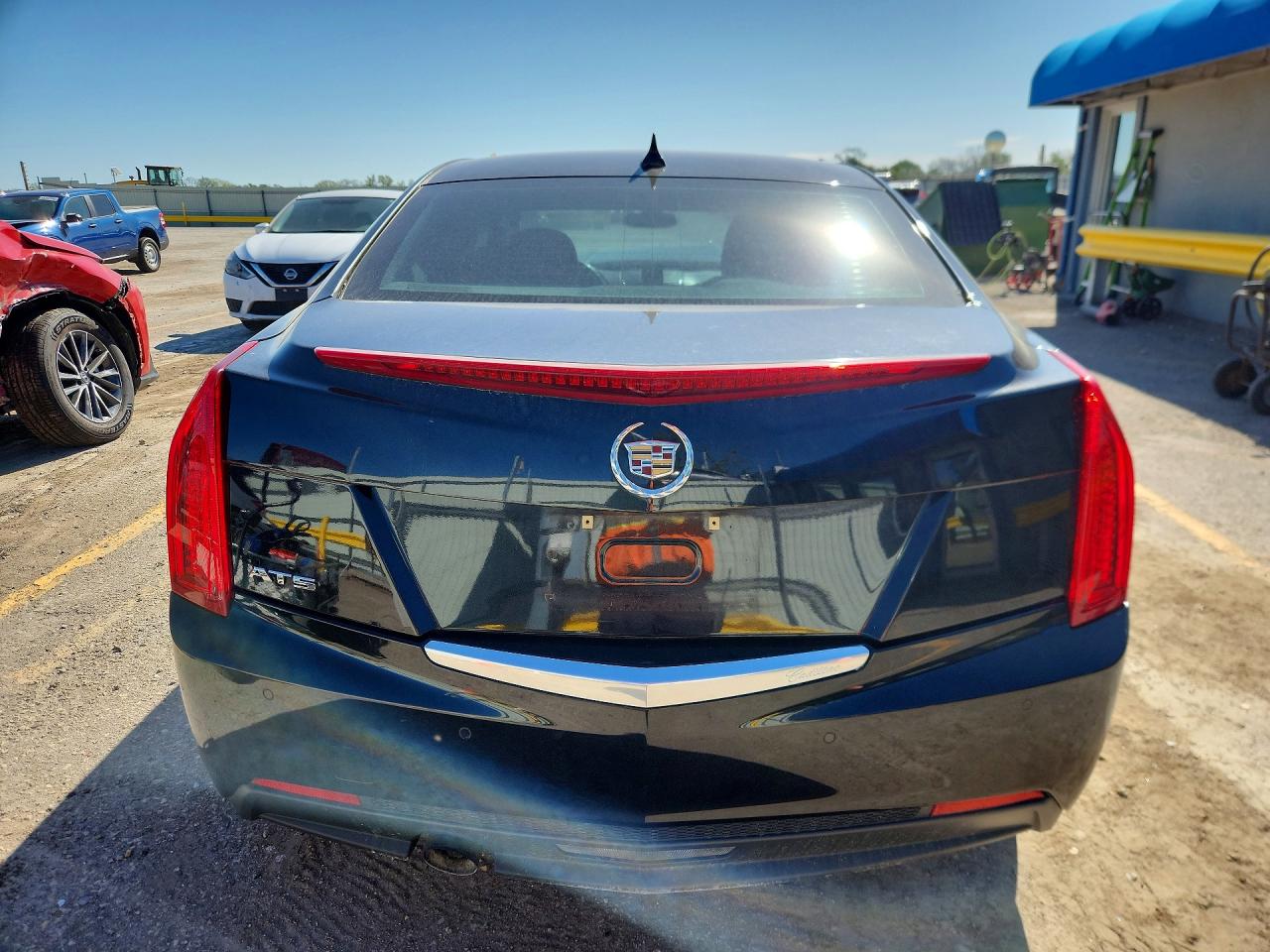 2014 Cadillac Ats Luxury Black vin: 1G6AB5RA2E0189445