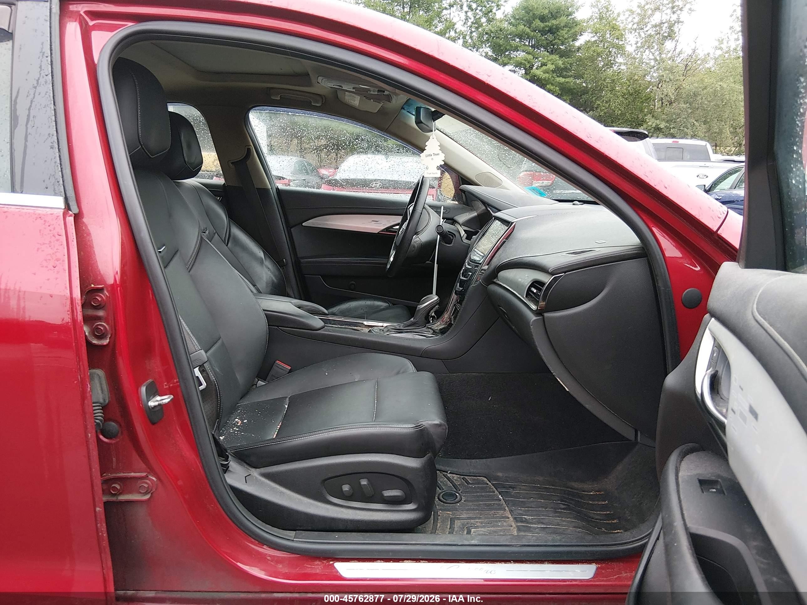 2014 Cadillac Ats Luxury Red vin: 1G6AB5RA3E0100675