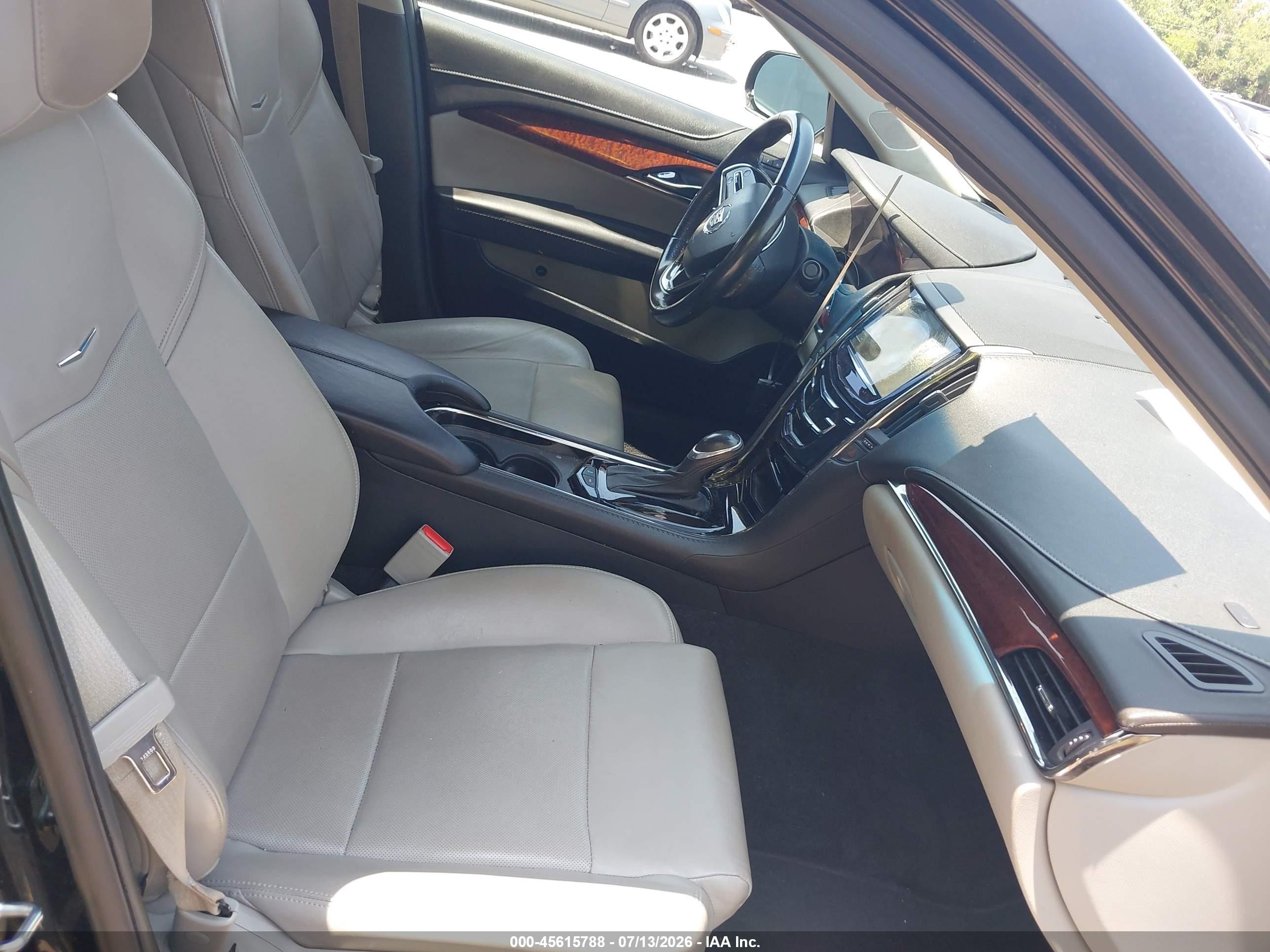 2014 Cadillac Ats Luxury Black vin: 1G6AB5RA3E0149617
