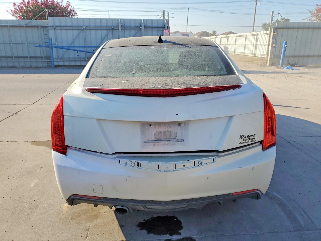 2014 Cadillac Ats Luxury Белый vin: 1G6AB5RA3E0163386