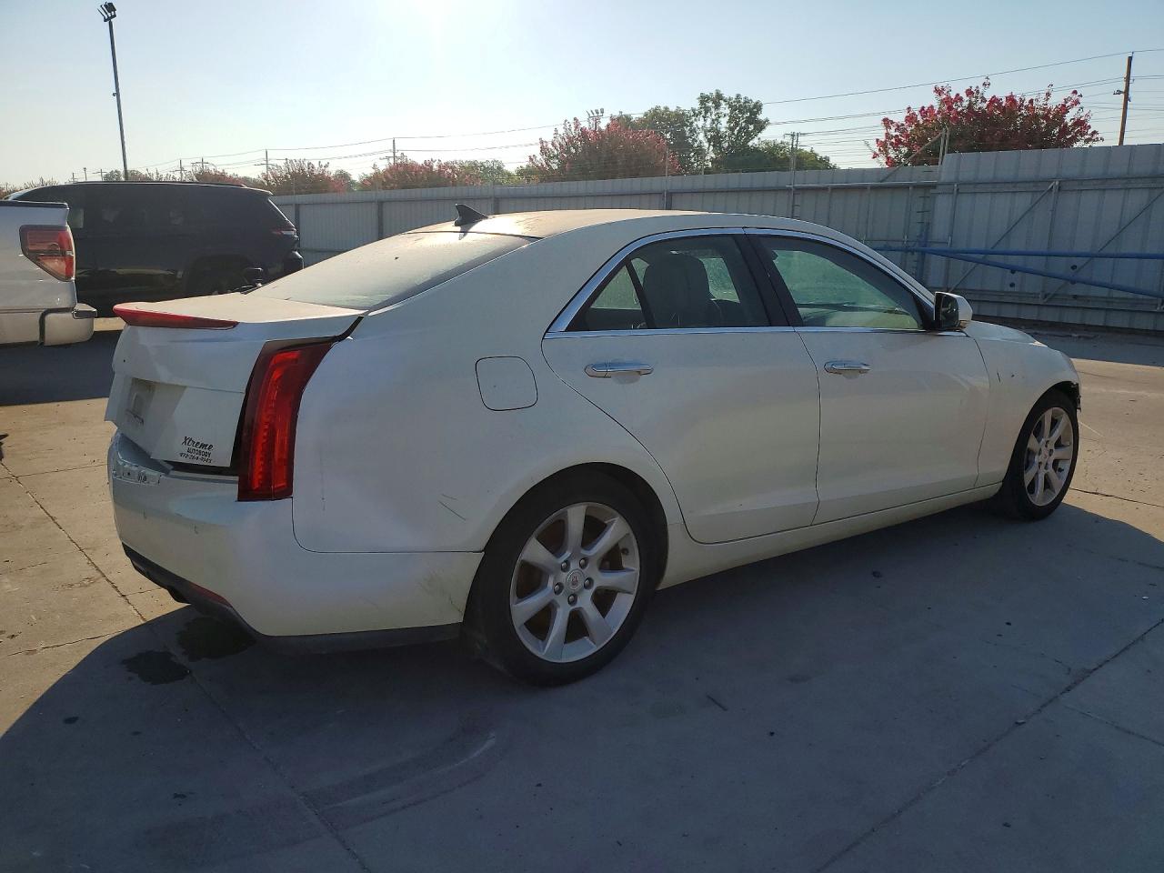 2014 Cadillac Ats Luxury Белый vin: 1G6AB5RA3E0163386