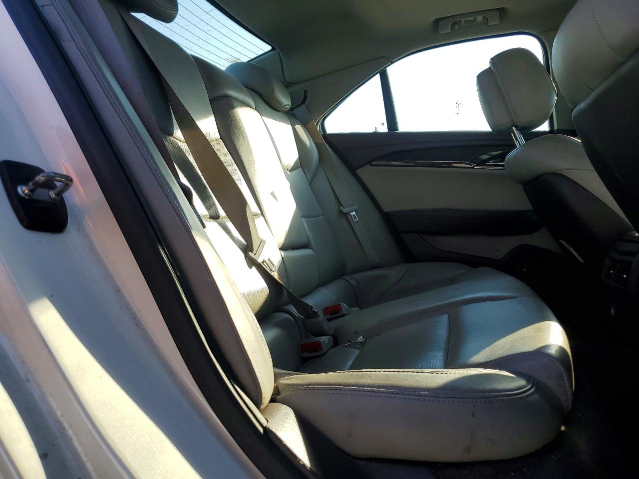 2014 Cadillac Ats Luxury Белый vin: 1G6AB5RA3E0163386
