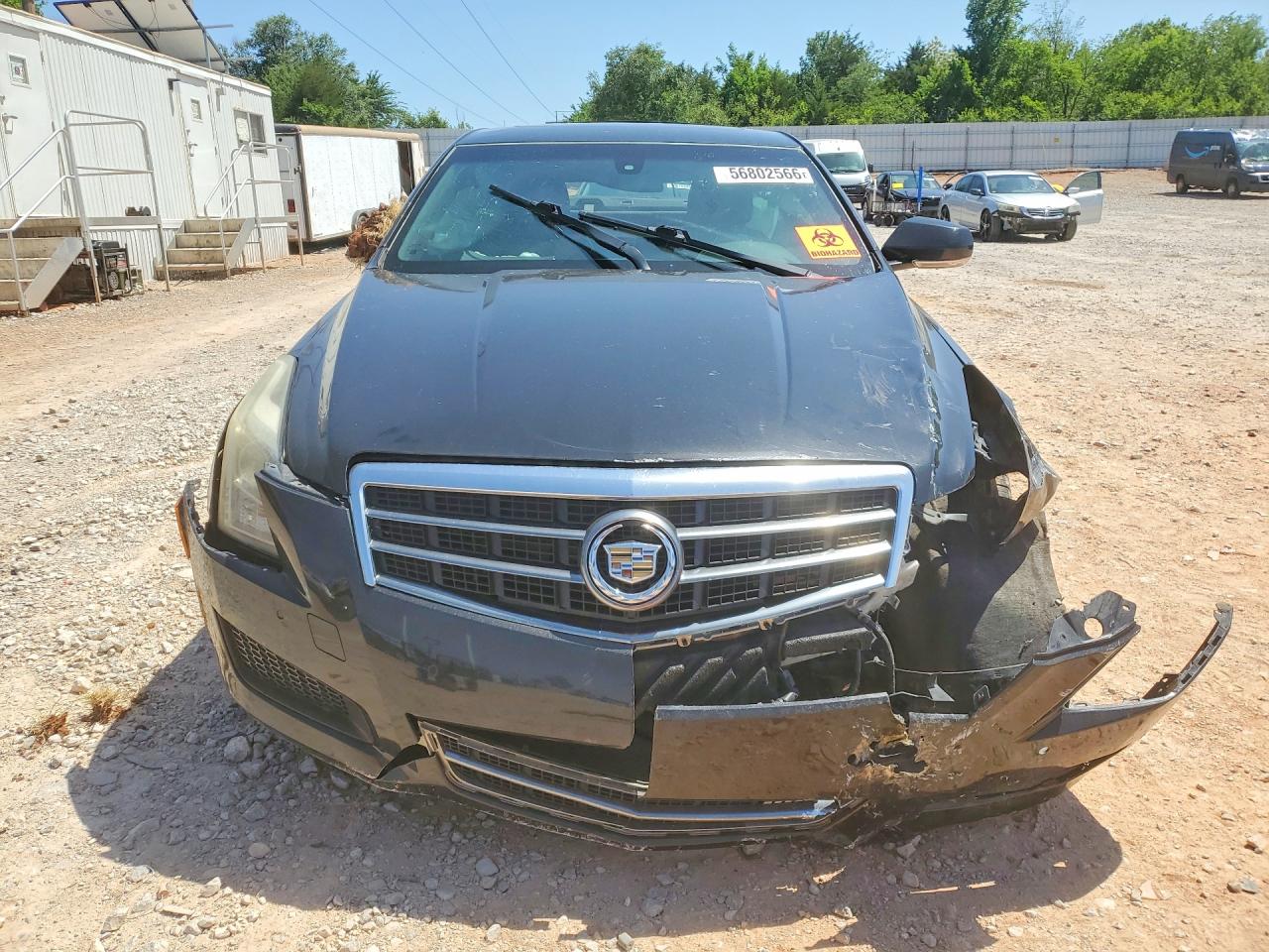 2014 Cadillac Ats Luxury Black vin: 1G6AB5RA3E0194458