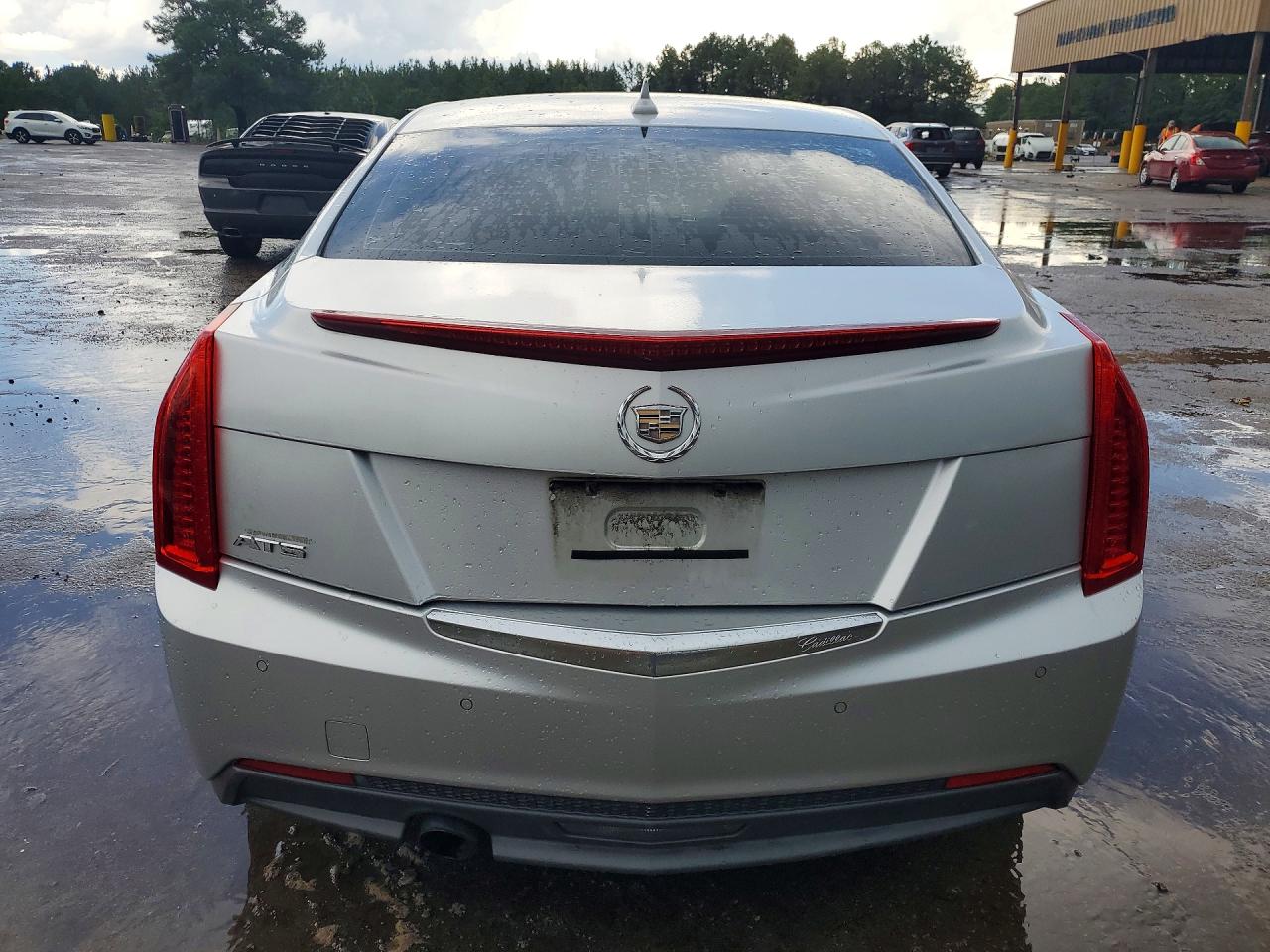 2013 Cadillac Ats Luxury Silver vin: 1G6AB5RA4D0100120
